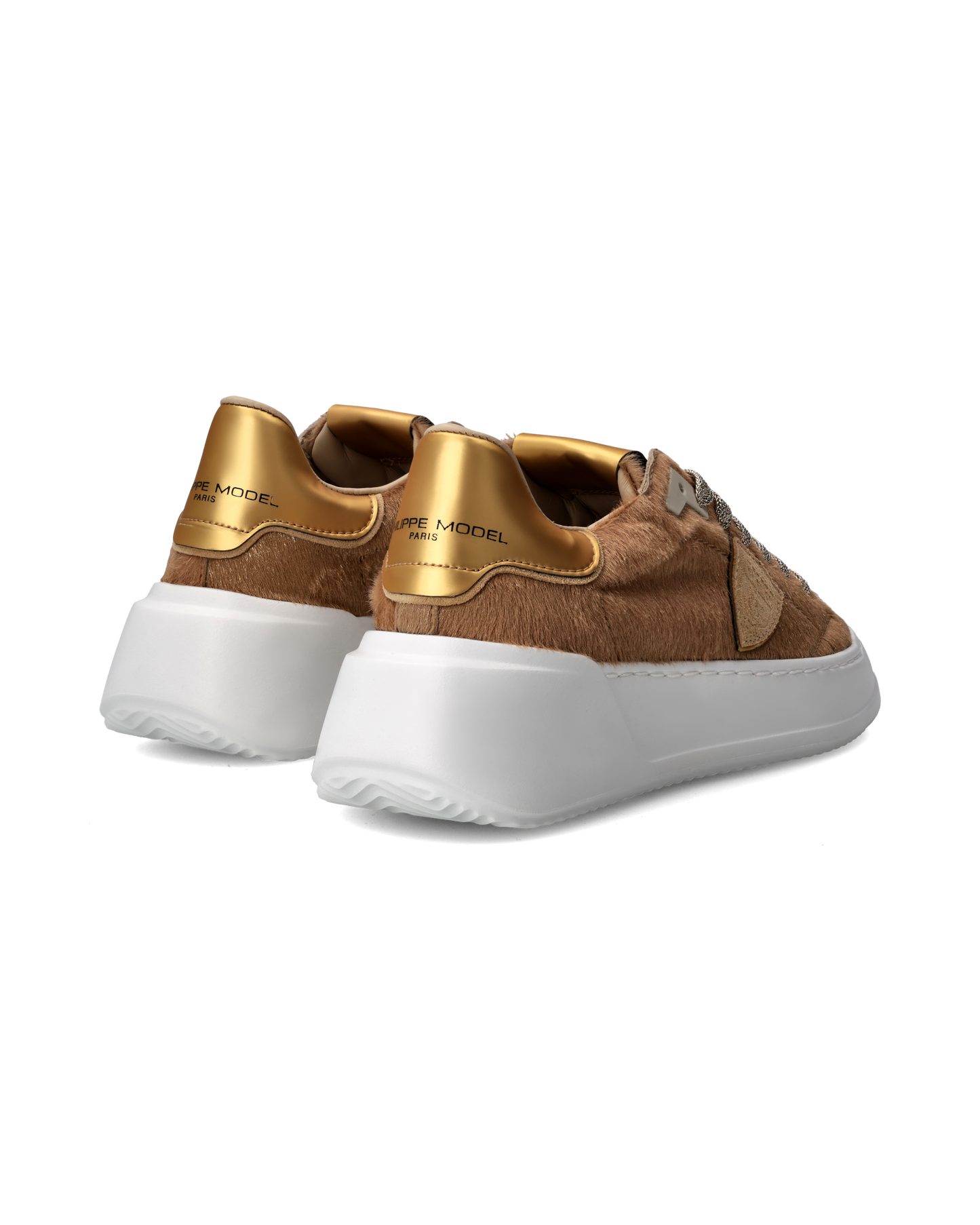 Sneakers Tres Temple Tennis Women, Gold