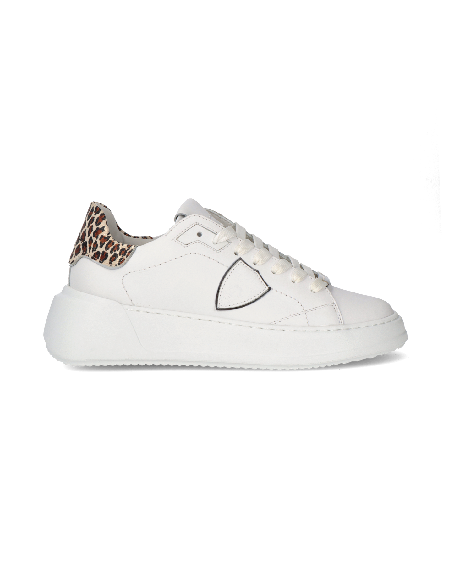 Sneaker Tres Temple Donna, Bianco e Beige