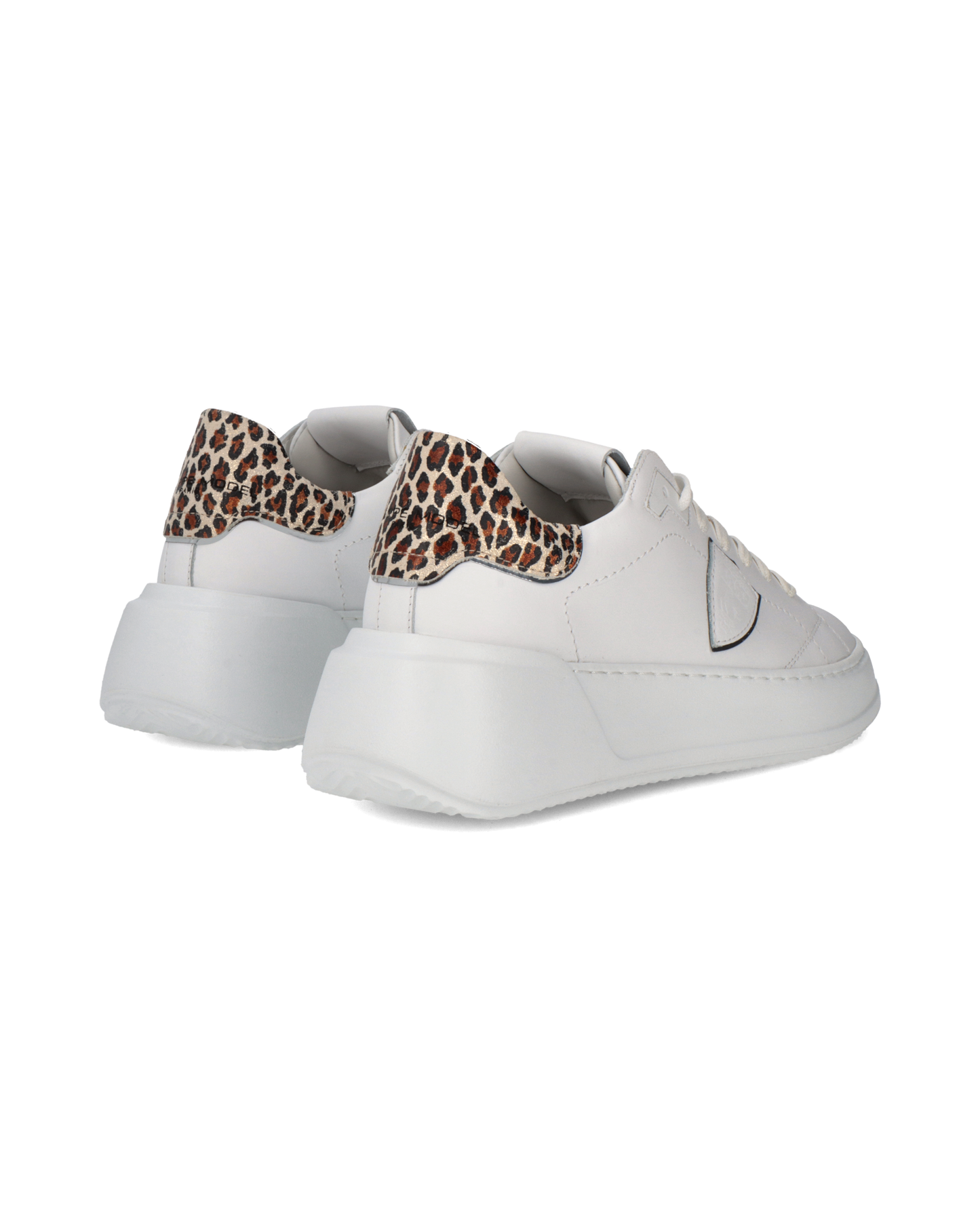 Sneaker Tres Temple Donna, Bianco e Beige