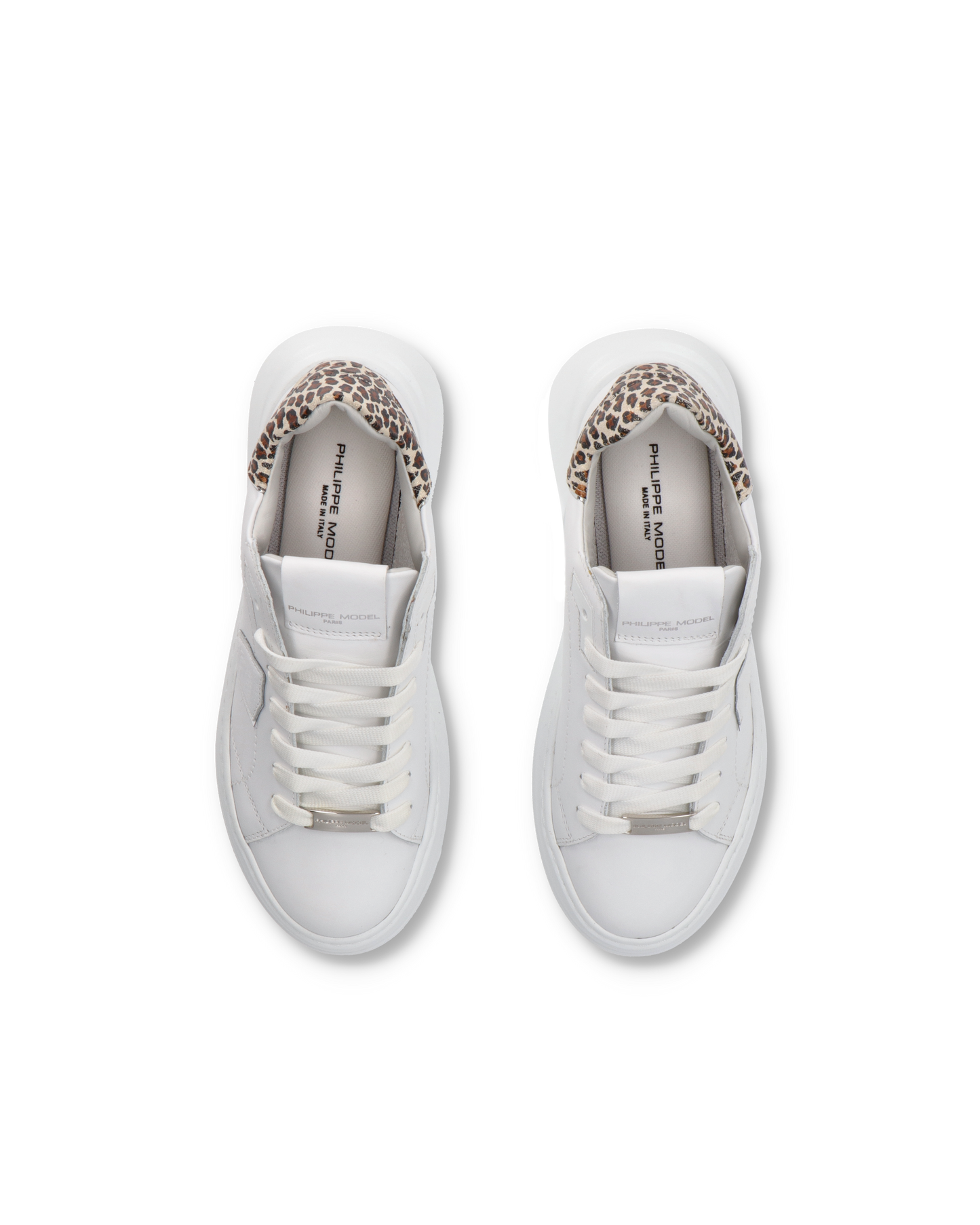 Sneaker Tres Temple Donna, Bianco e Beige