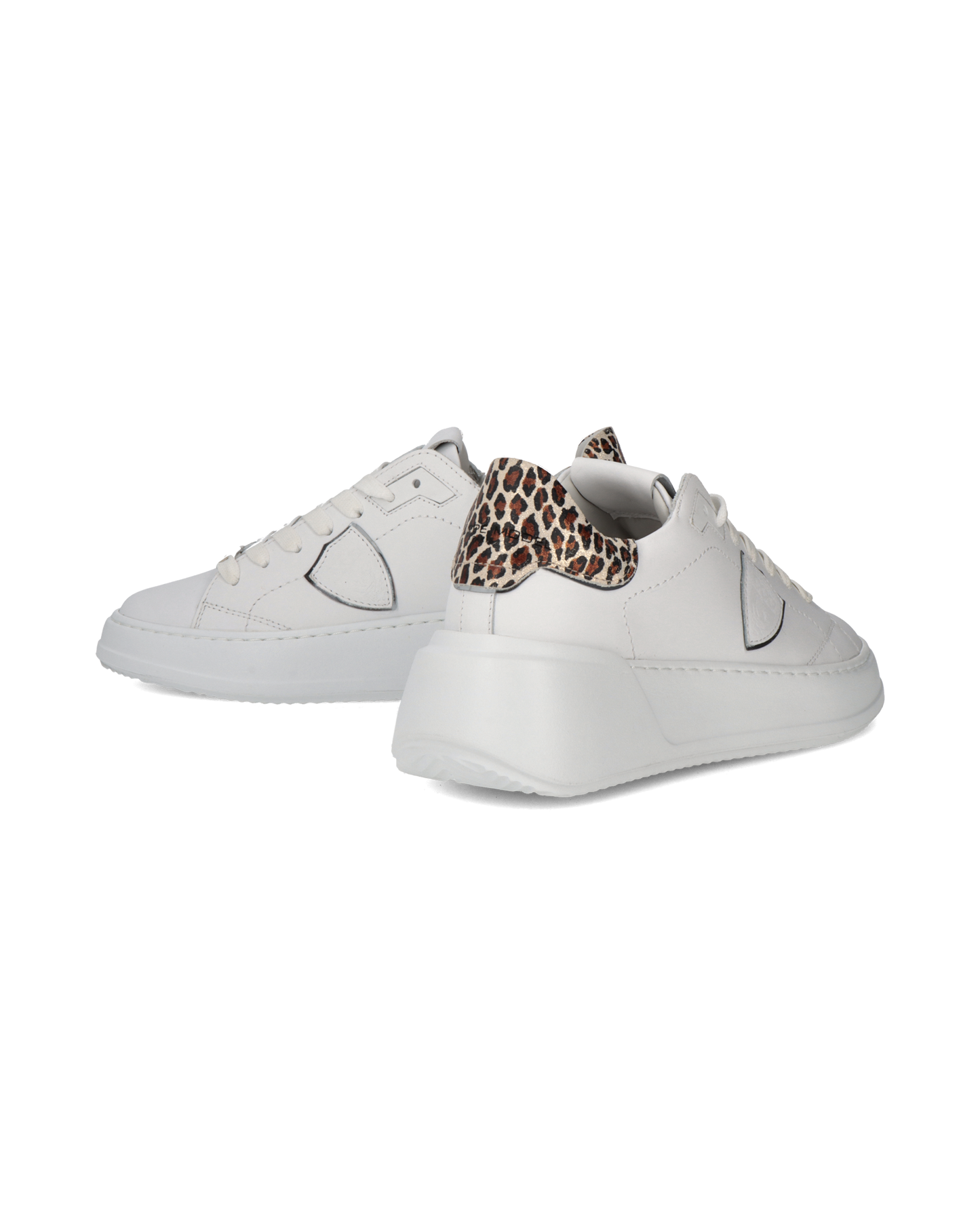 Sneaker Tres Temple Donna, Bianco e Beige