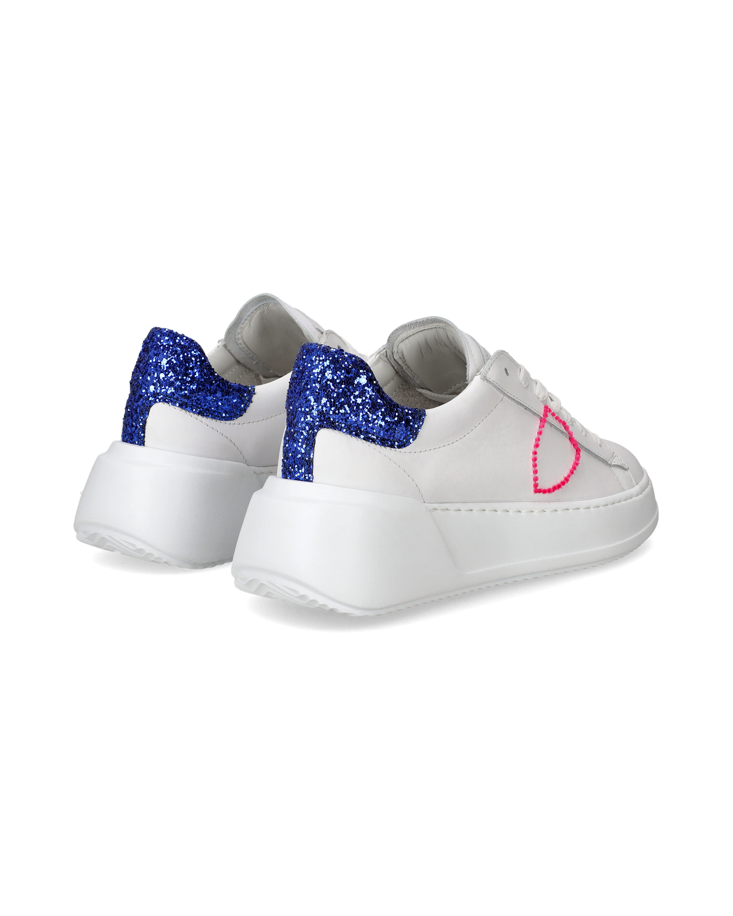 Sneaker basse Tres Temple donna - bianco e bluette