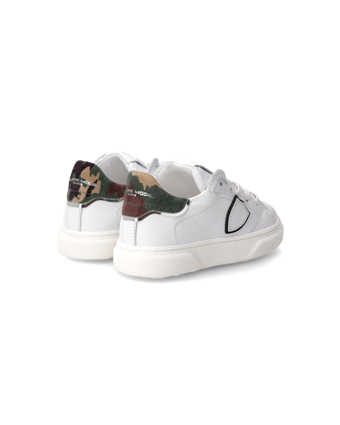 Sneakers Temple Tennis Baby, White Green