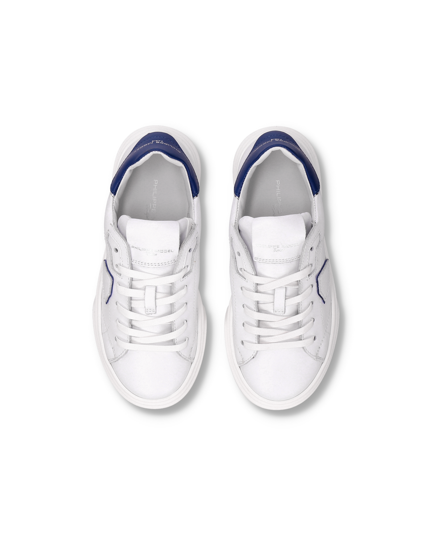 Sneaker Temple Kids, Bianco Bluette