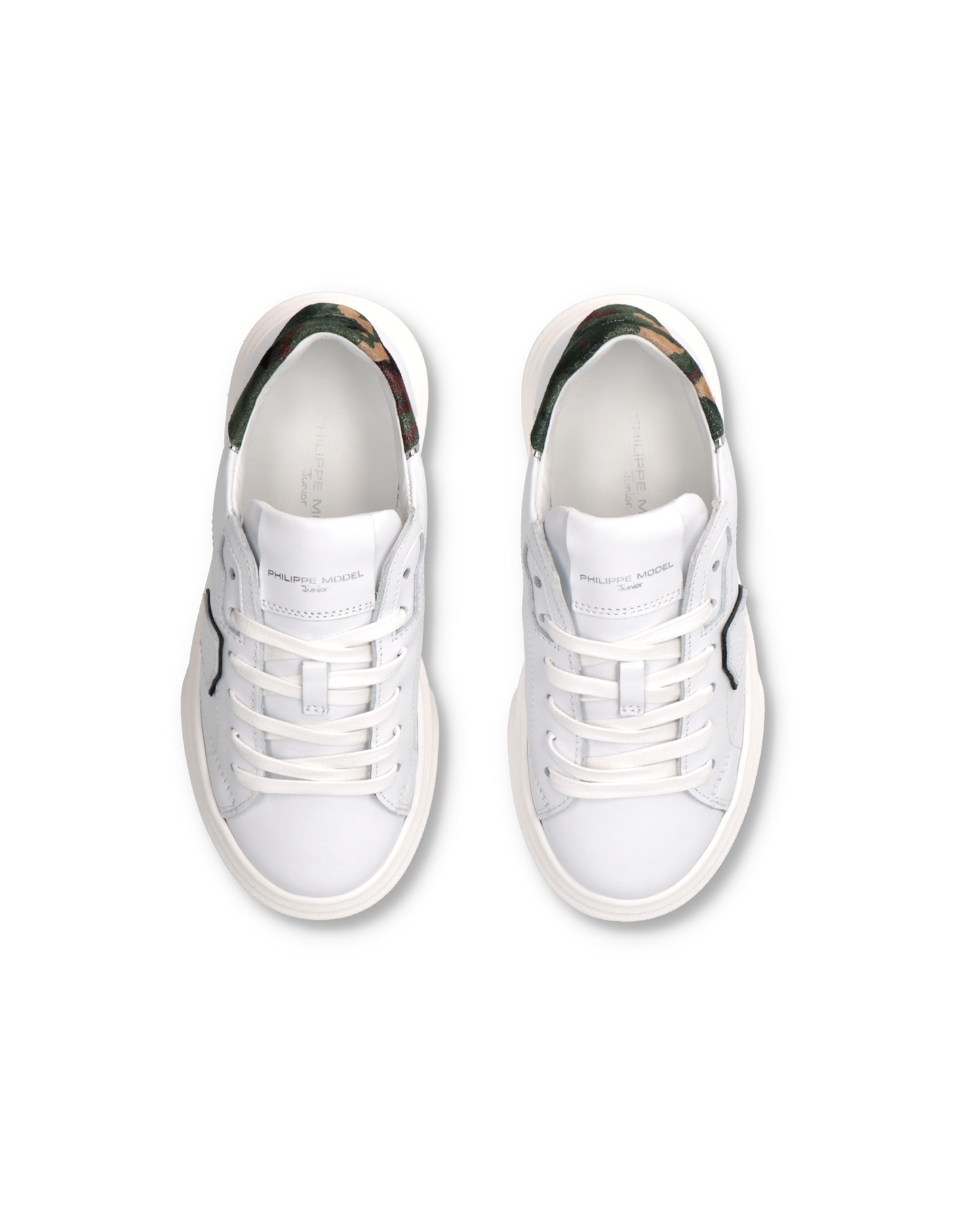 Sneakers Temple Kids, Bianco e Verde