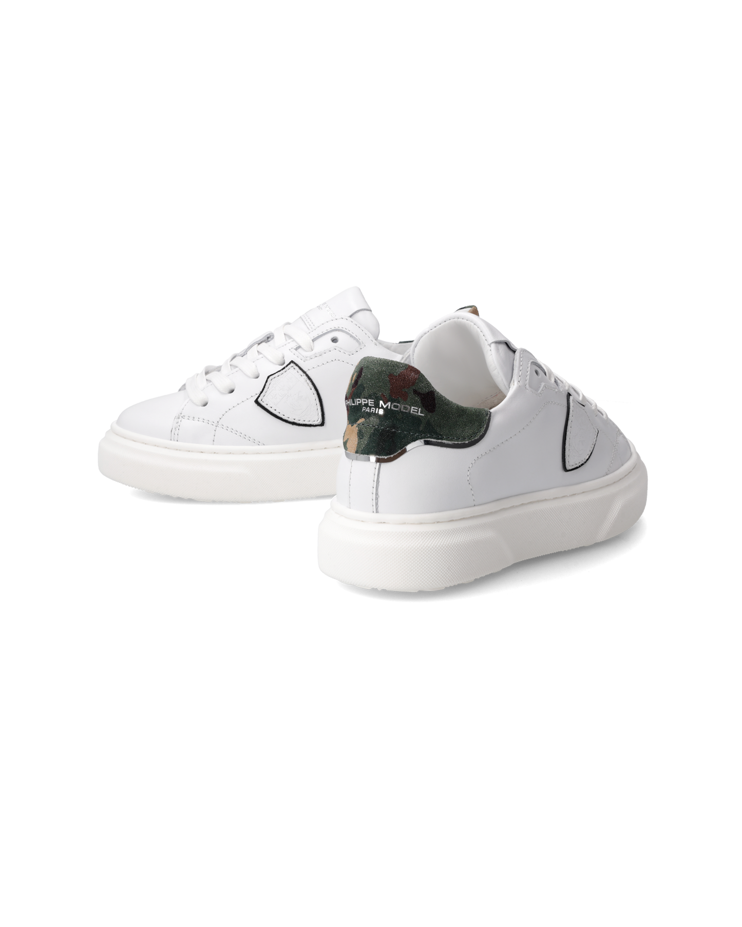 Sneakers Temple Kids, Bianco e Verde