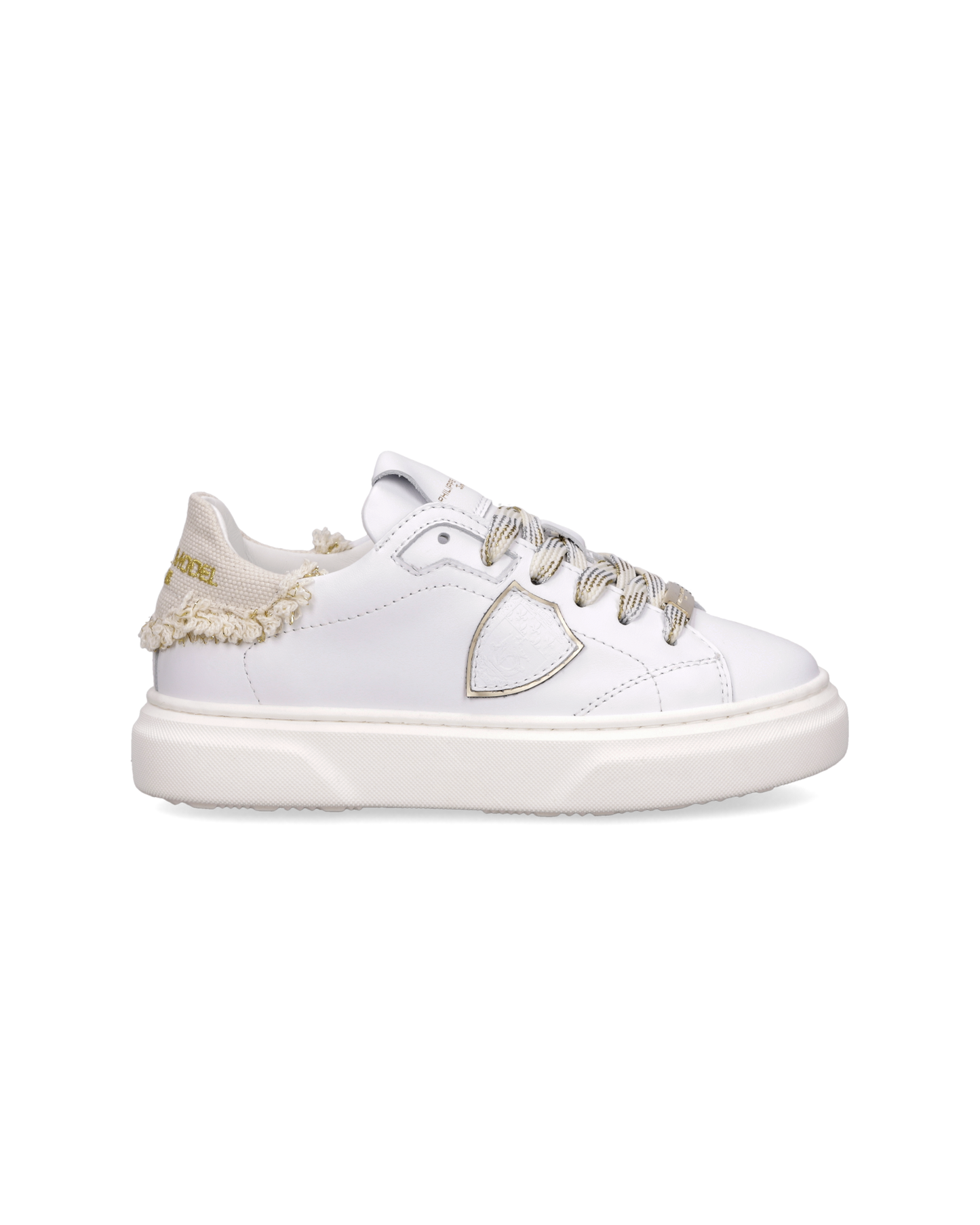 Sneaker Temple Kids, Bianco Beige