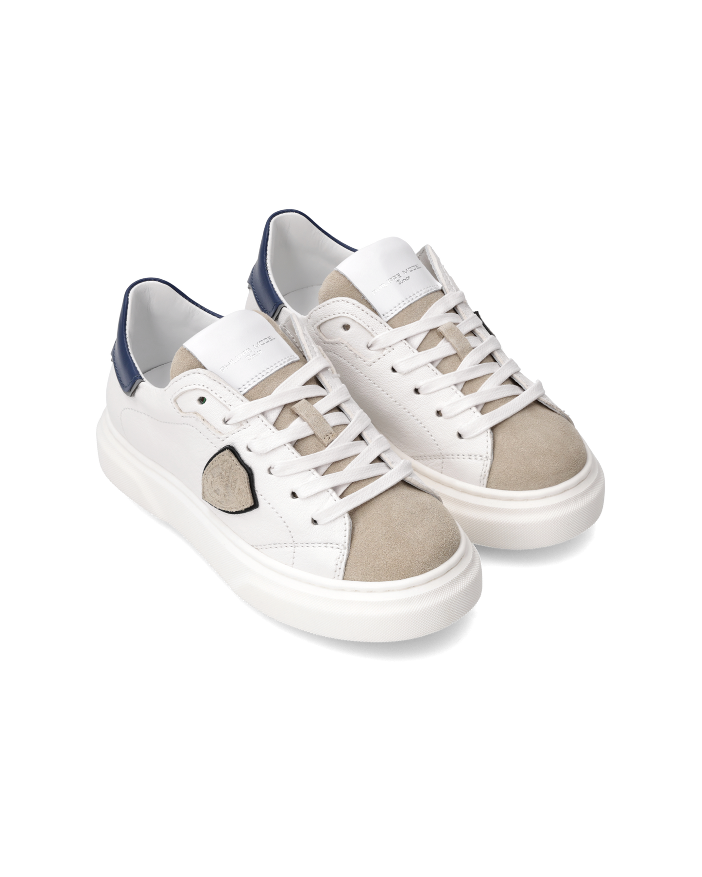 Sneakers Temple Kids, Bianco e Blu