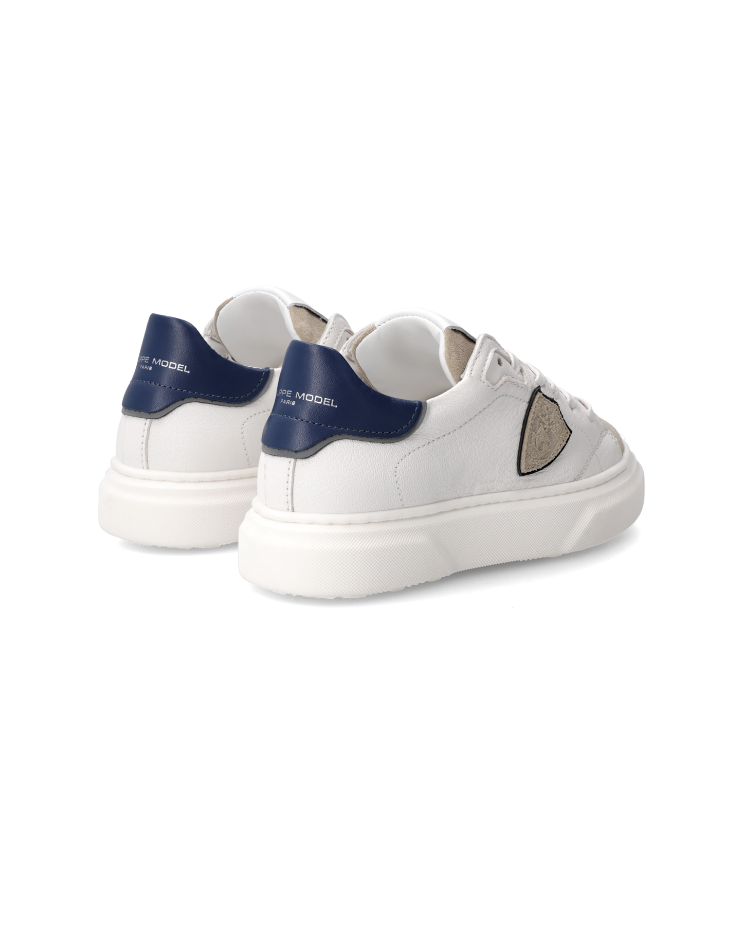 Sneakers Temple Kids, Bianco e Blu