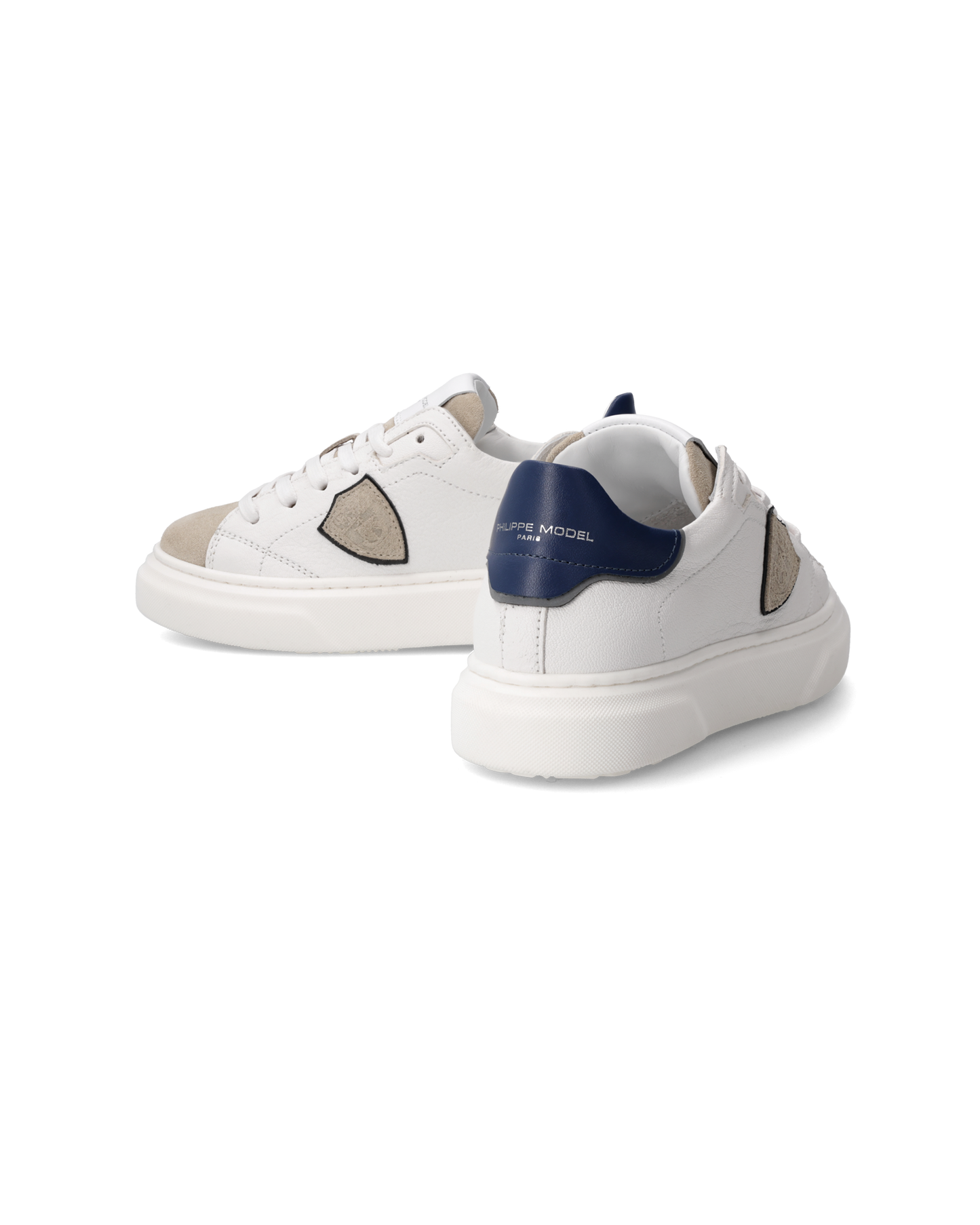 Sneakers Temple Kids, Bianco e Blu