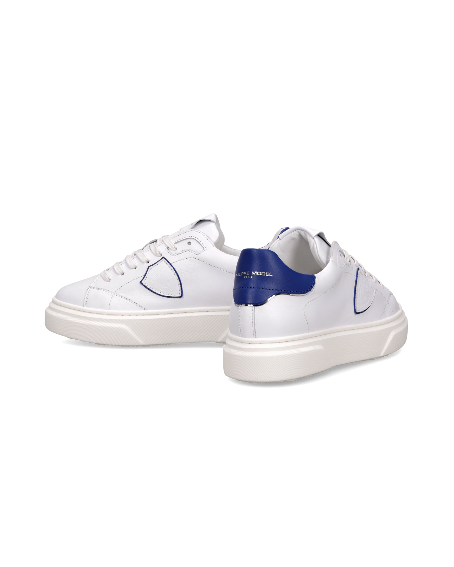 Sneaker Temple Junior, Bianco Bluette