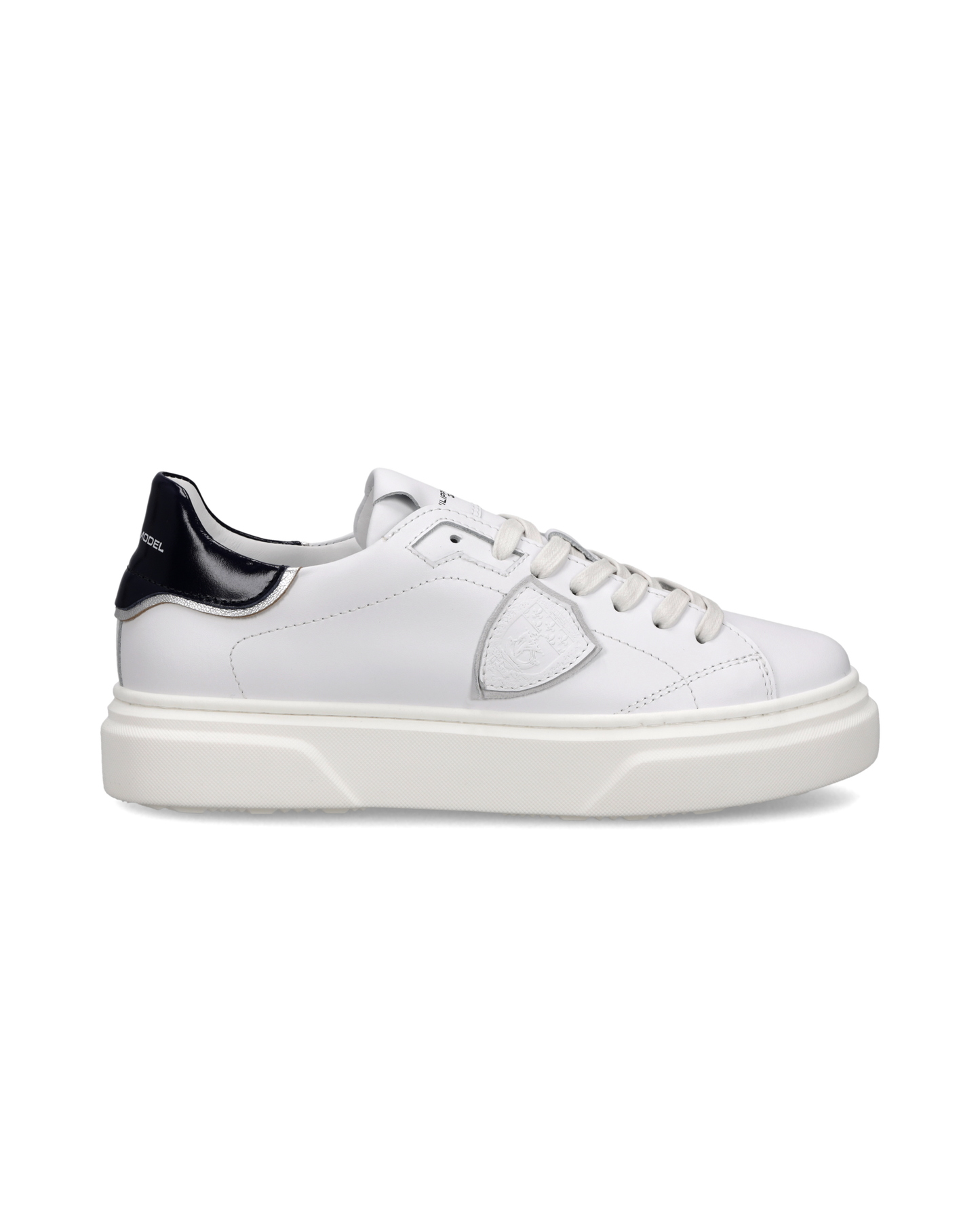 Sneaker Temple Junior, White Blue