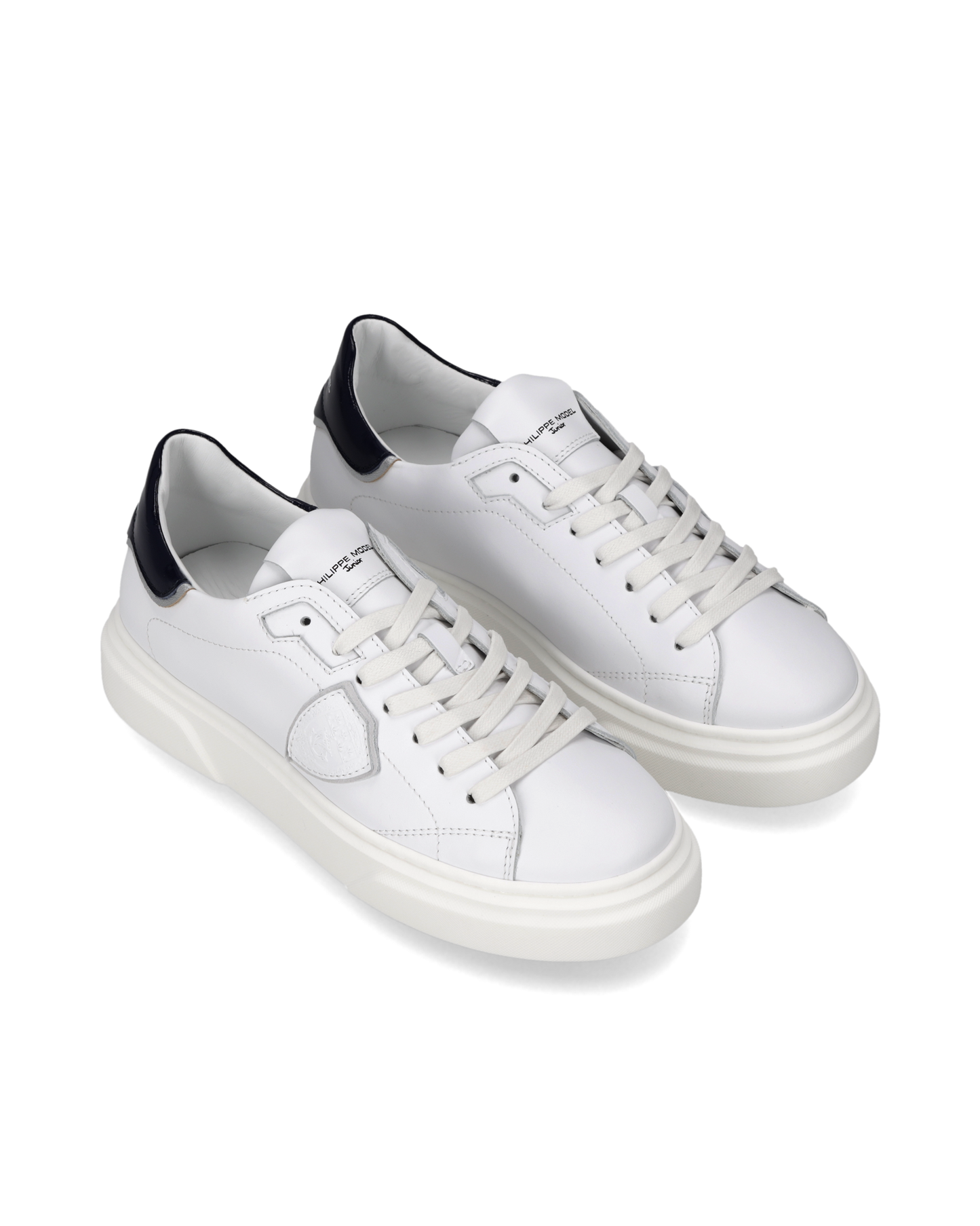 Sneaker Temple Junior, White Blue