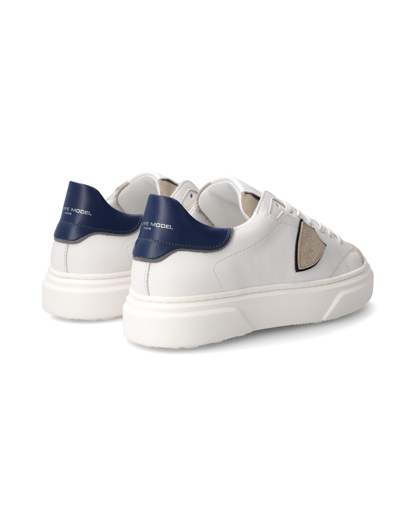 Sneakers Temple Tennis Junior, White Blue