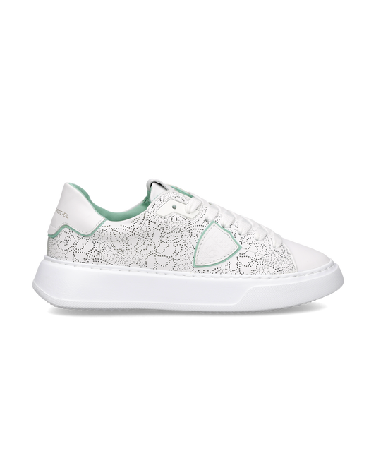 Sneakers Temple Donna, Bianco