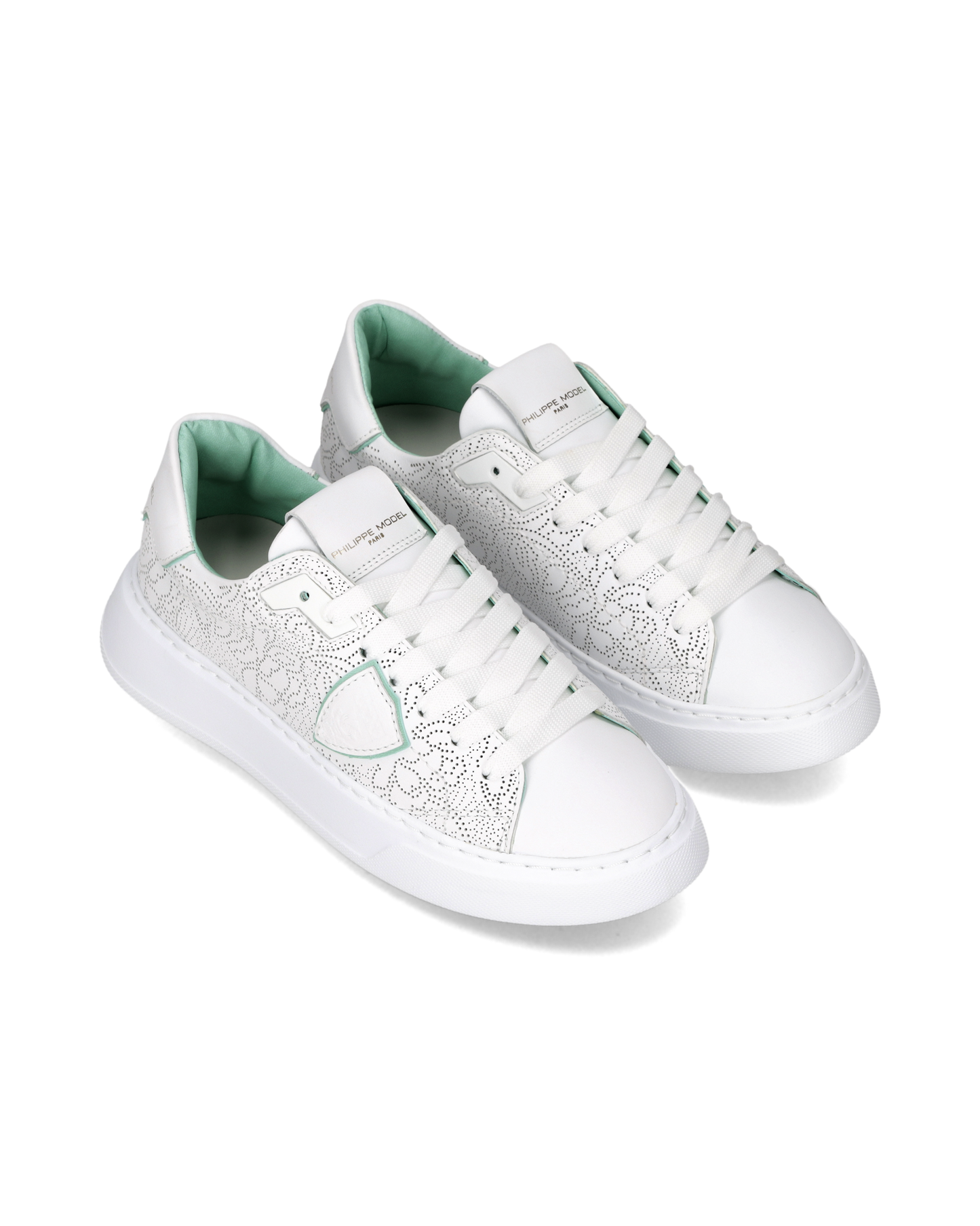 Sneakers Temple Donna, Bianco