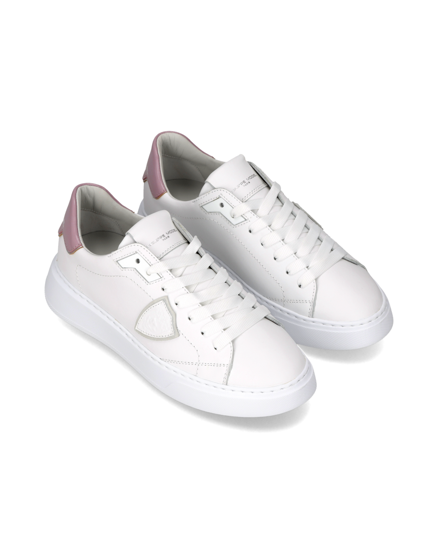 Sneakers Temple Women, White Mauve