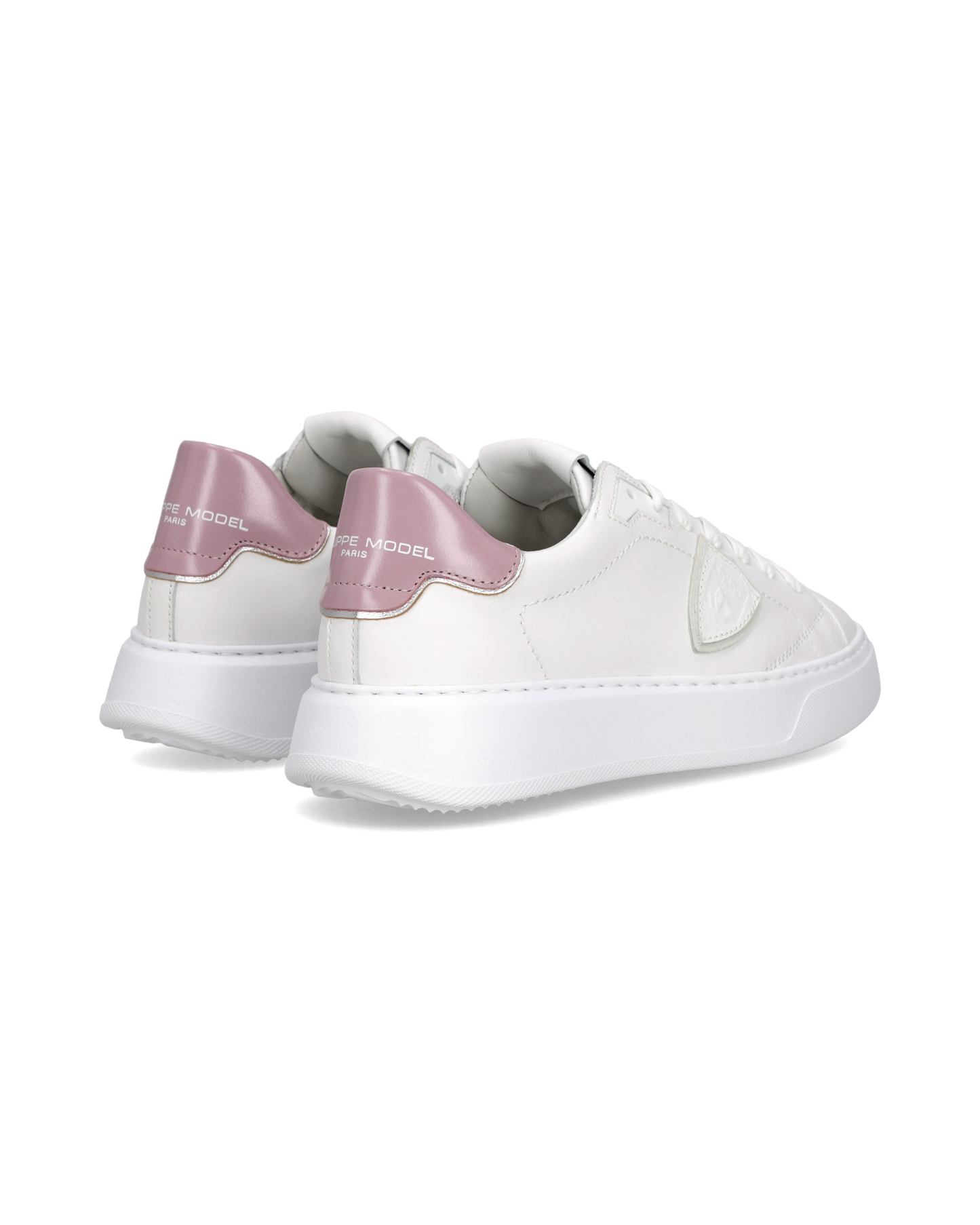 Sneakers Temple Women, White Mauve