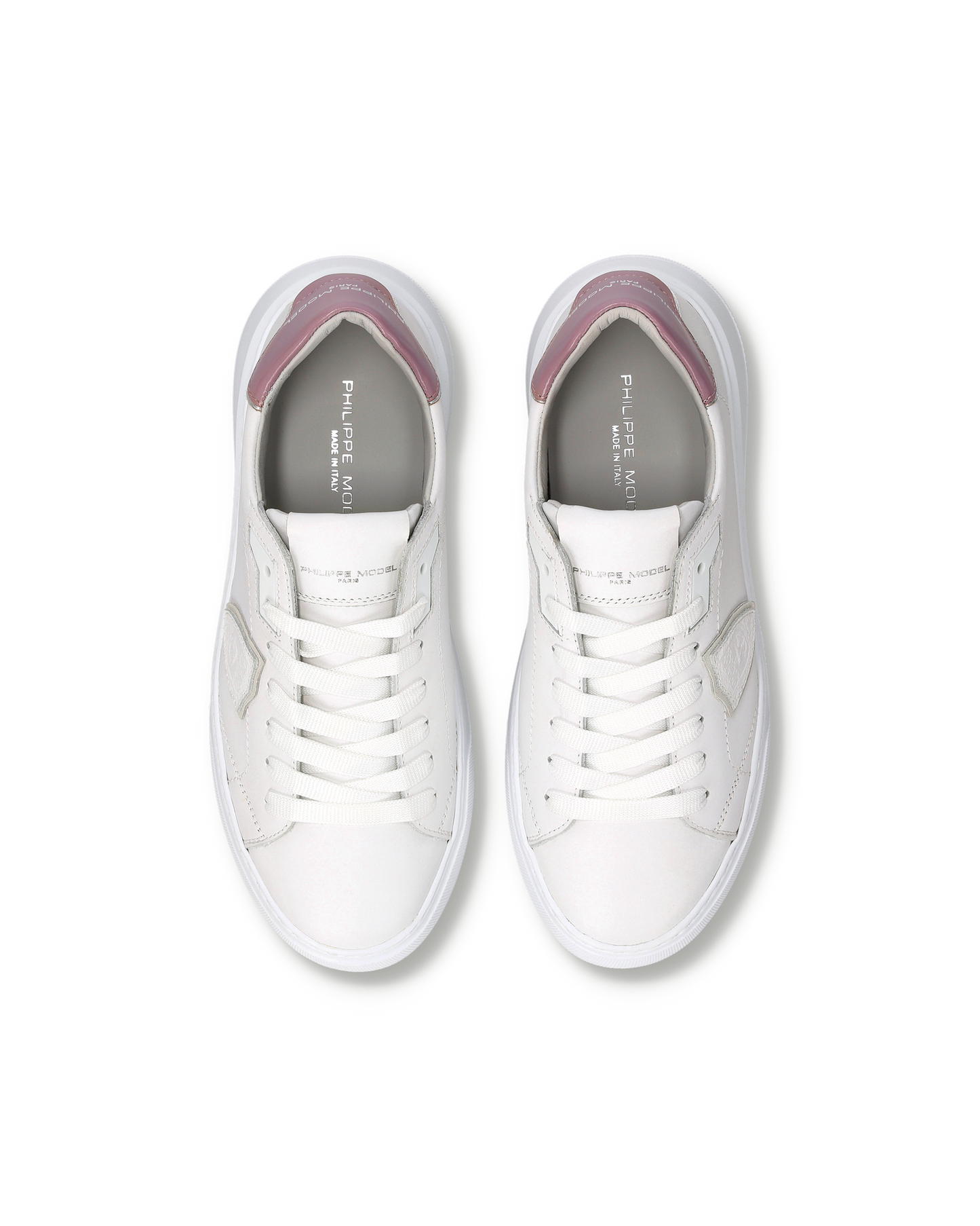 Sneakers Temple Women, White Mauve