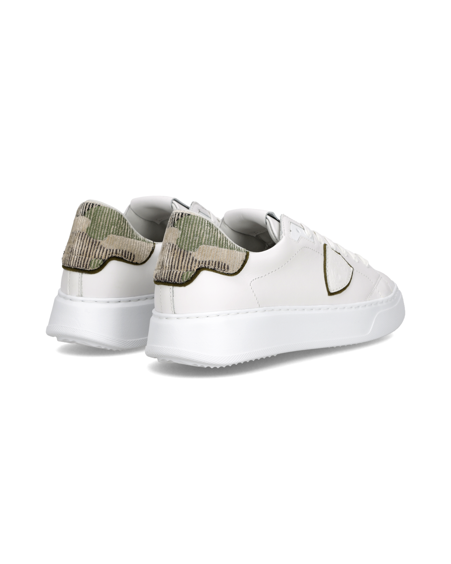 Sneakers Temple Donna, Bianco Camouflage