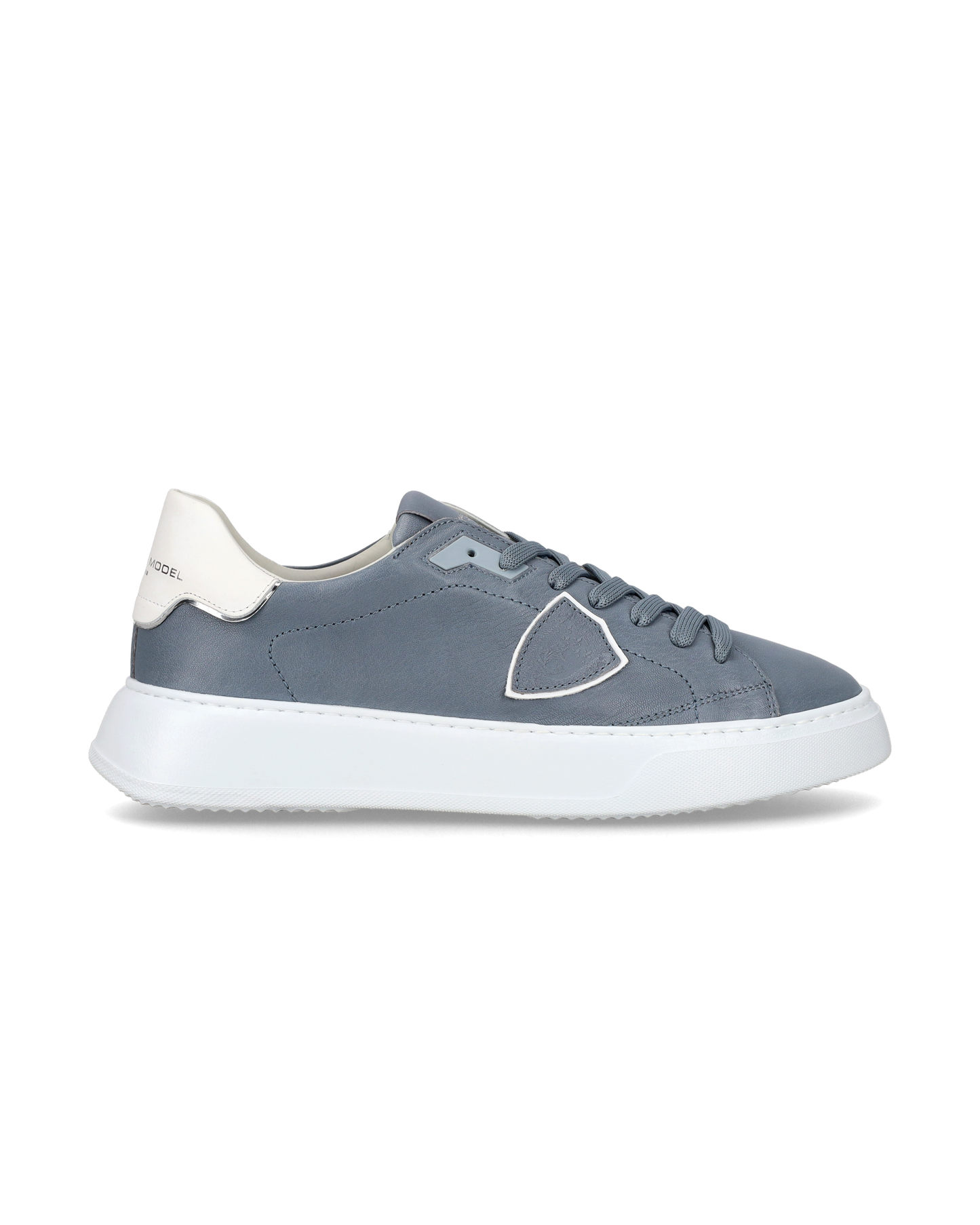 Sneaker casual Temple da uomo in pelle Nabuk - Blu