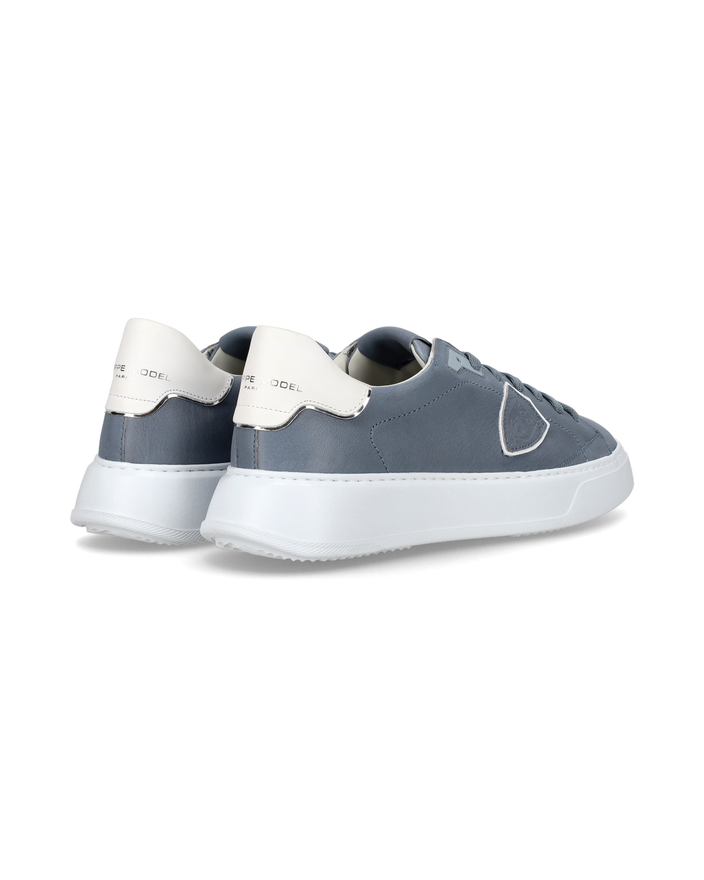 Sneaker casual Temple da uomo in pelle Nabuk - Blu