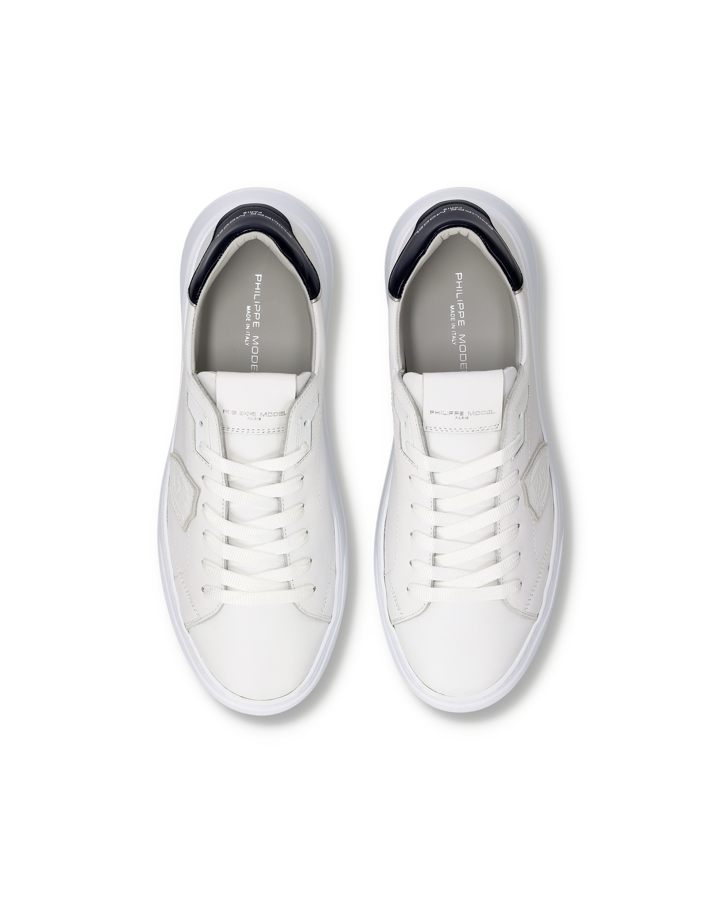 Sneakers Temple für Herren, Weiß Ozeanblau