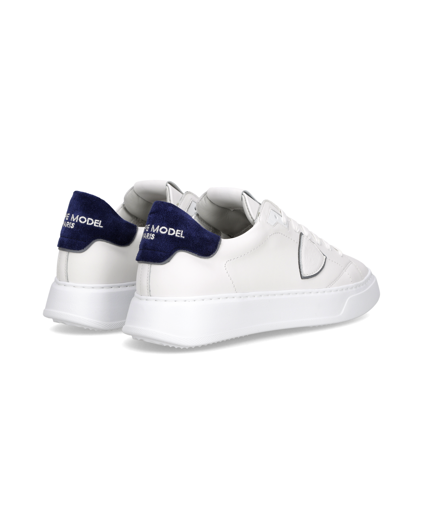 Sneakers Temple Uomo, Bianco Blu