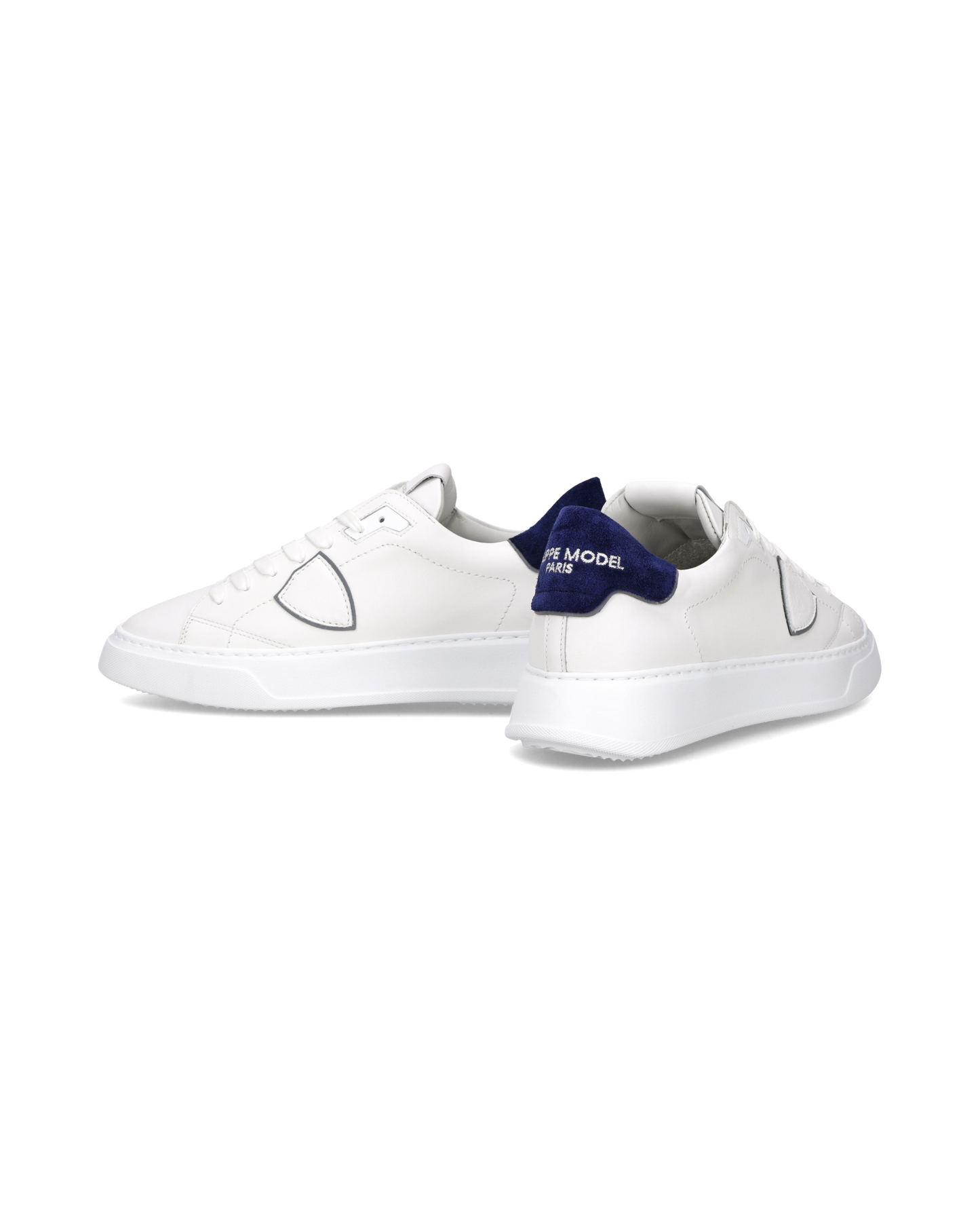 Sneakers Temple Uomo, Bianco Blu