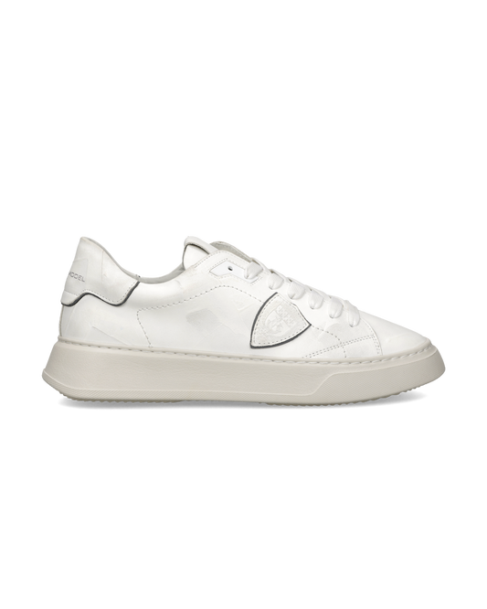 Sneakers Temple Uomo, Bianco 