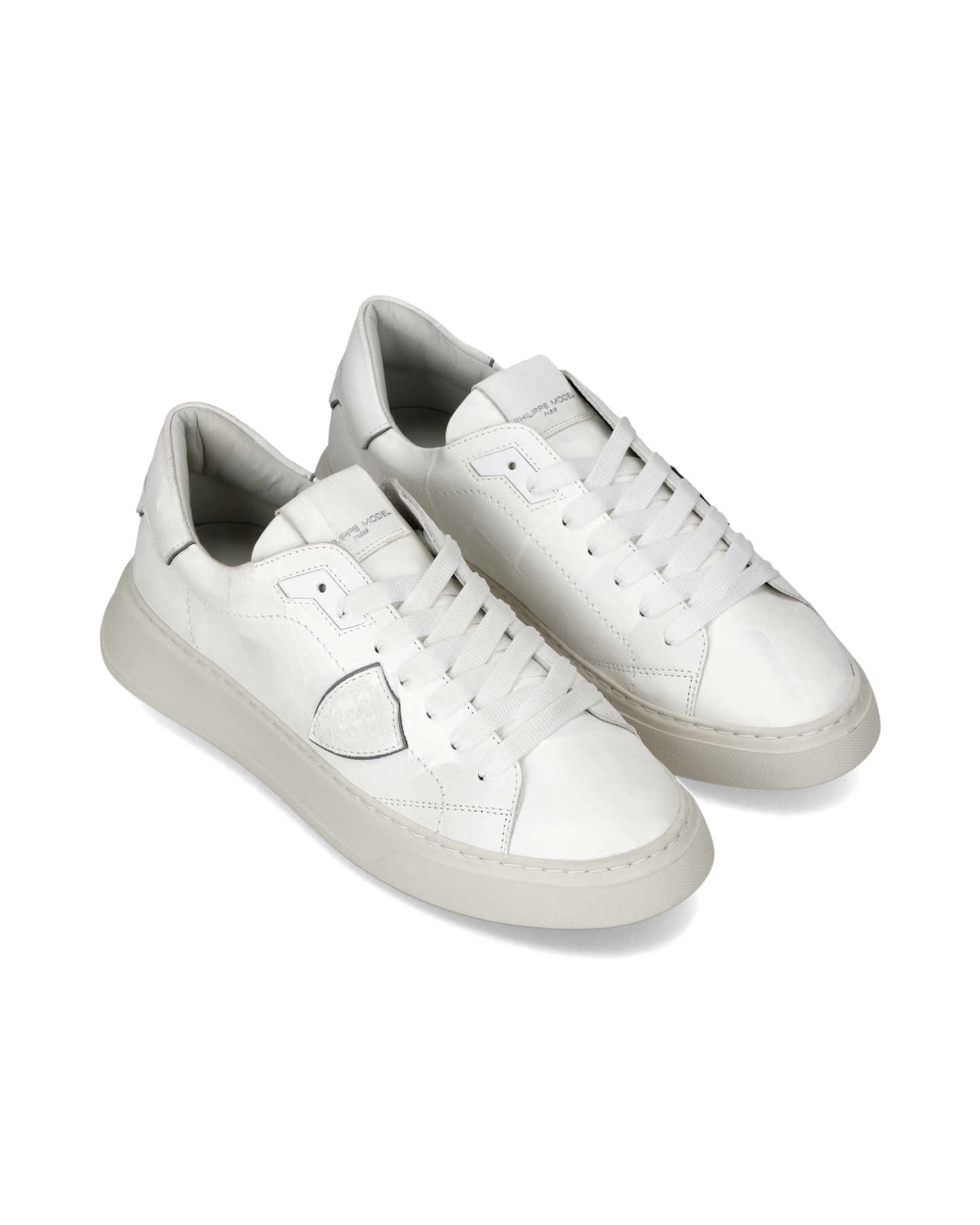 Sneakers Temple Uomo, Bianco 