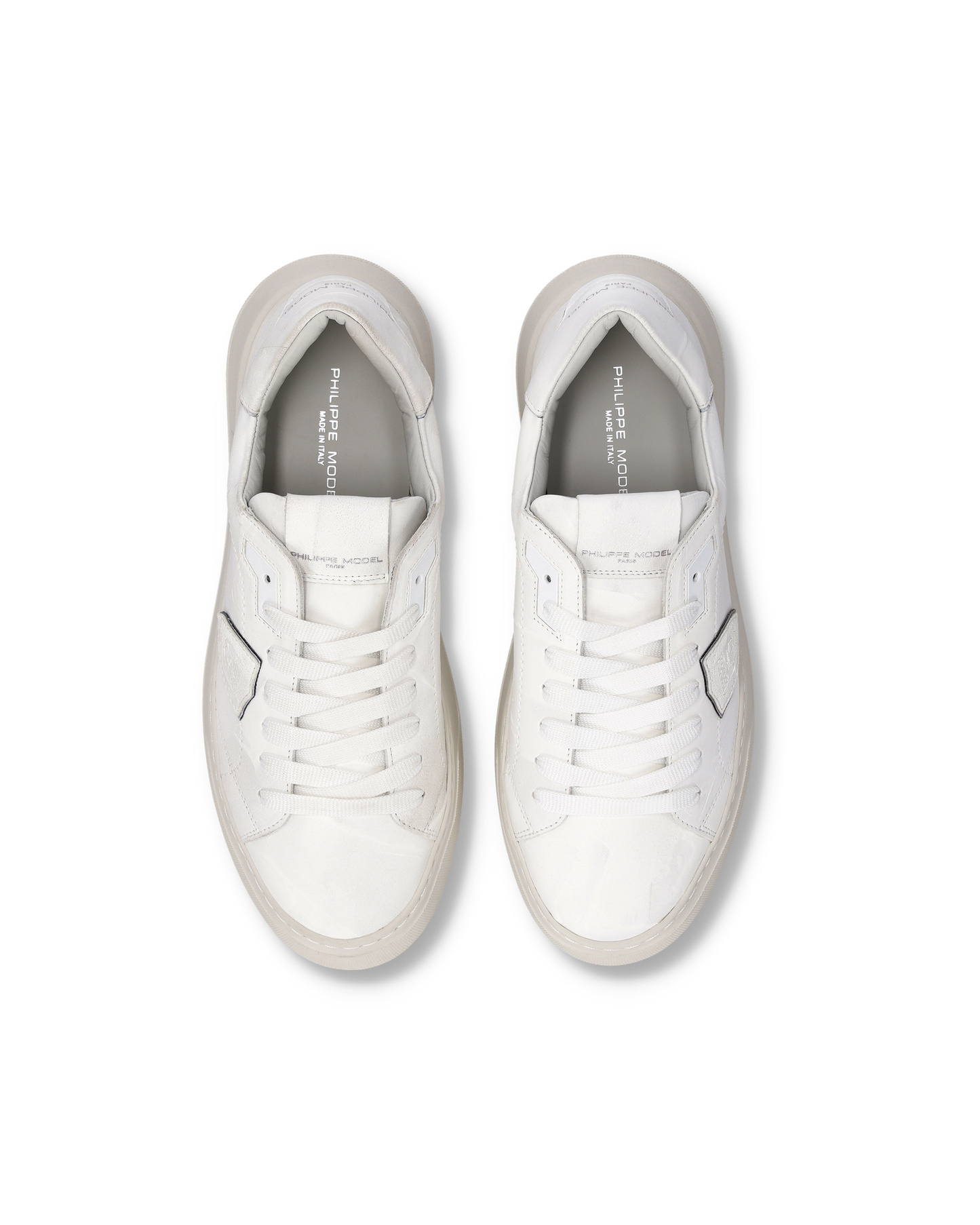 Sneakers Temple Uomo, Bianco 