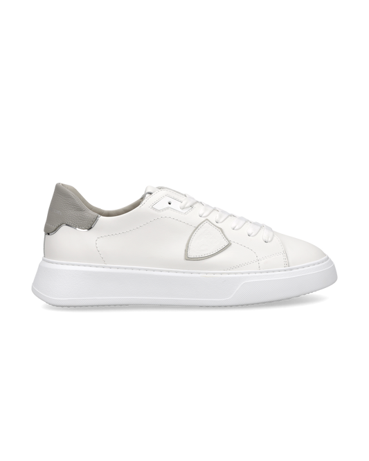Zapatillas Temple Para Hombre, Blanco Gris