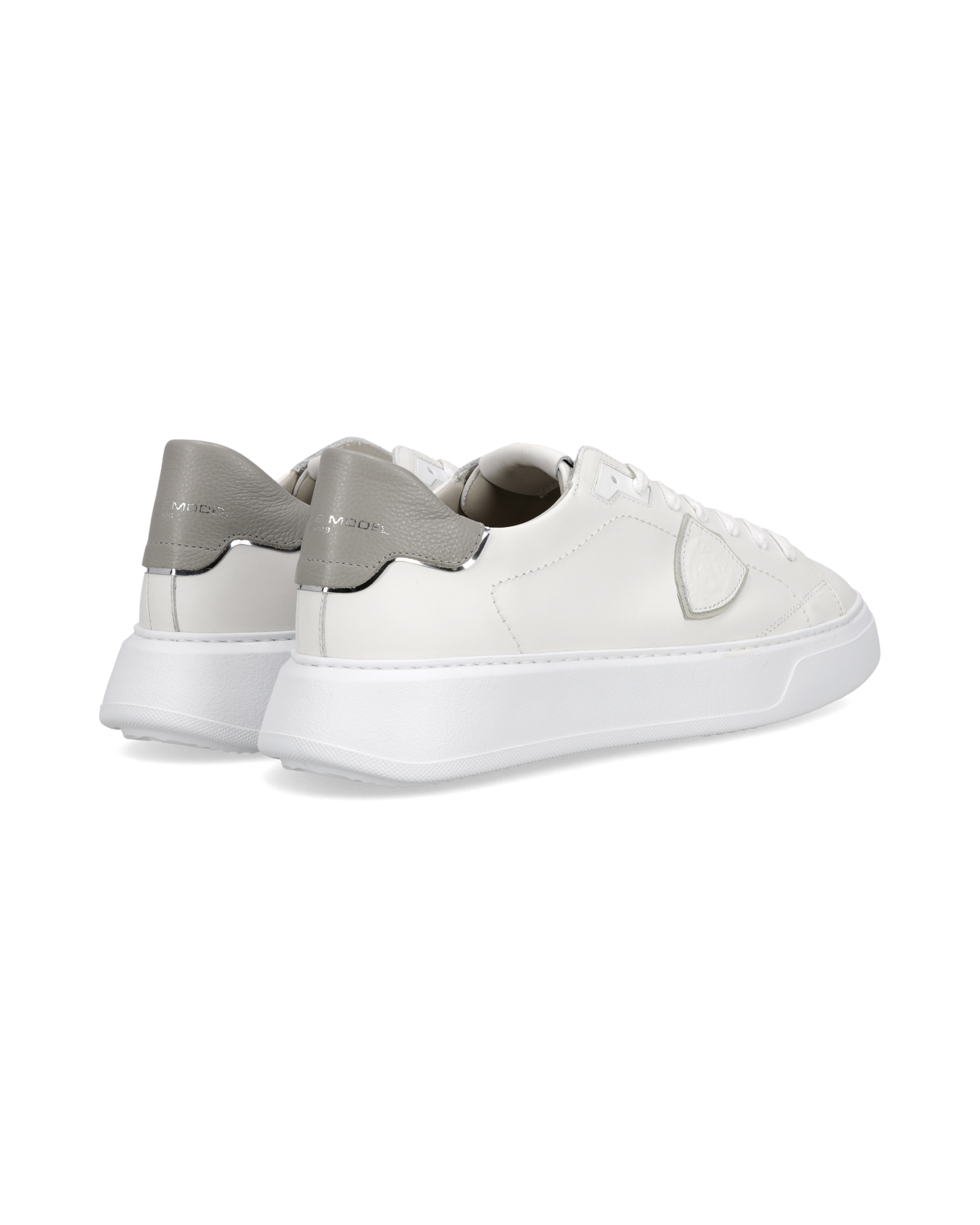 Zapatillas Temple Para Hombre, Blanco Gris