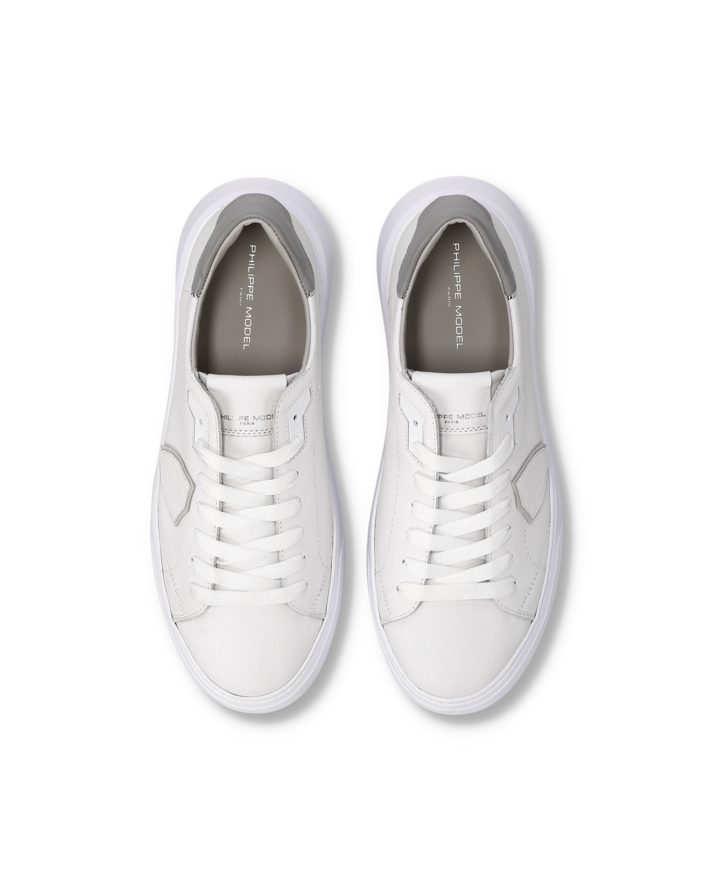 Zapatillas Temple Para Hombre, Blanco Gris