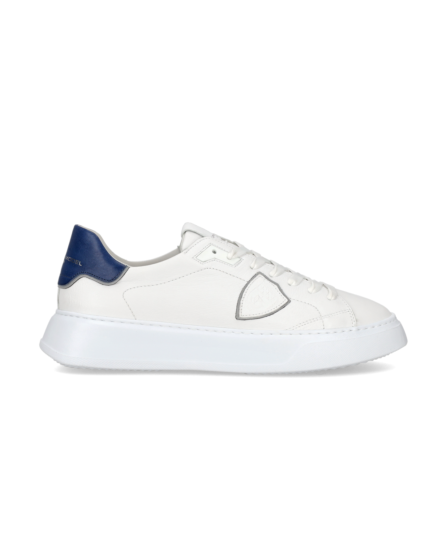 Sneakers Temple Men, White Blue