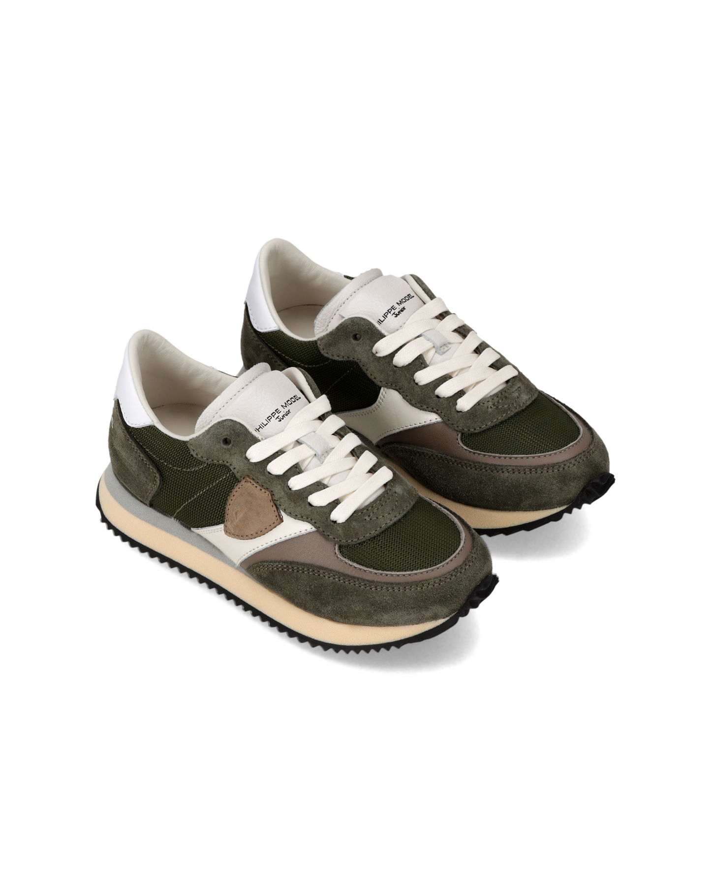 Sneaker Blville Kids, Verde Militare Bianco