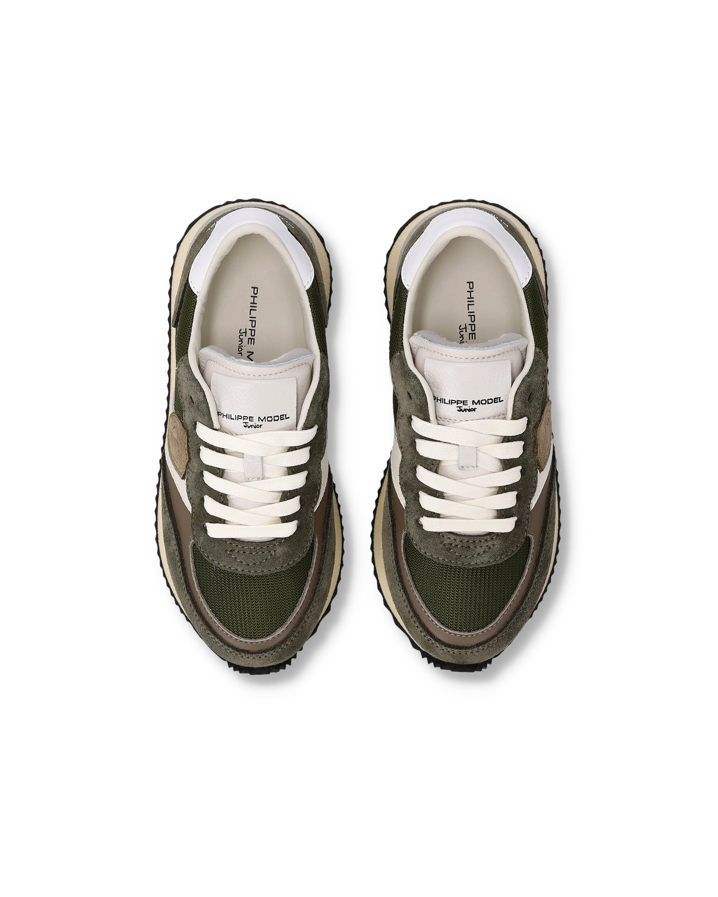 Sneaker Blville Kids, Verde Militare Bianco