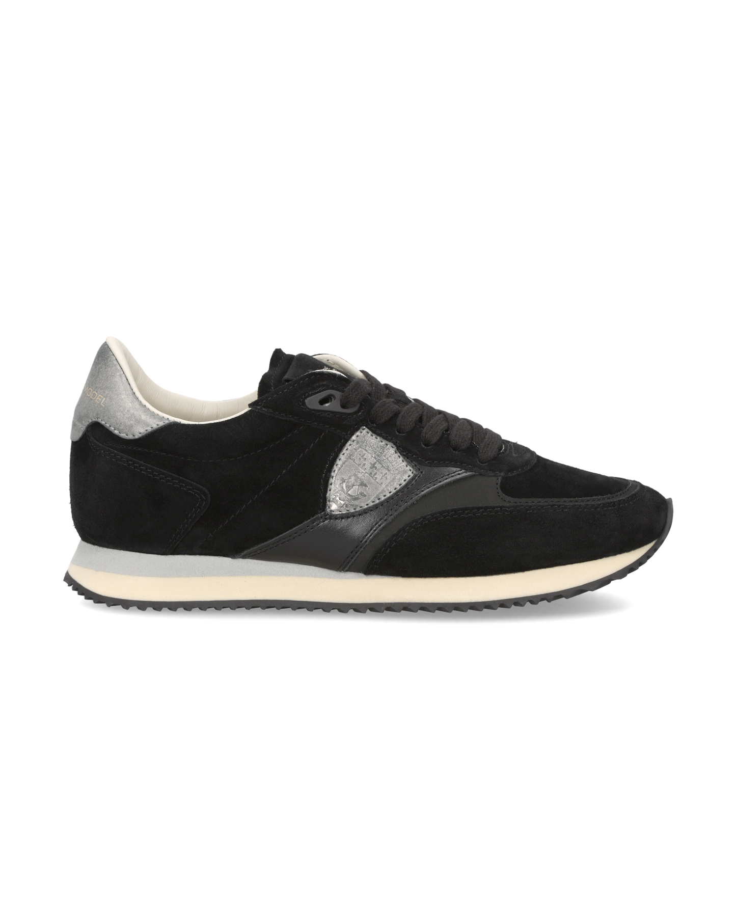 Baskets Blville Femme, Noir Gris Anthracite 