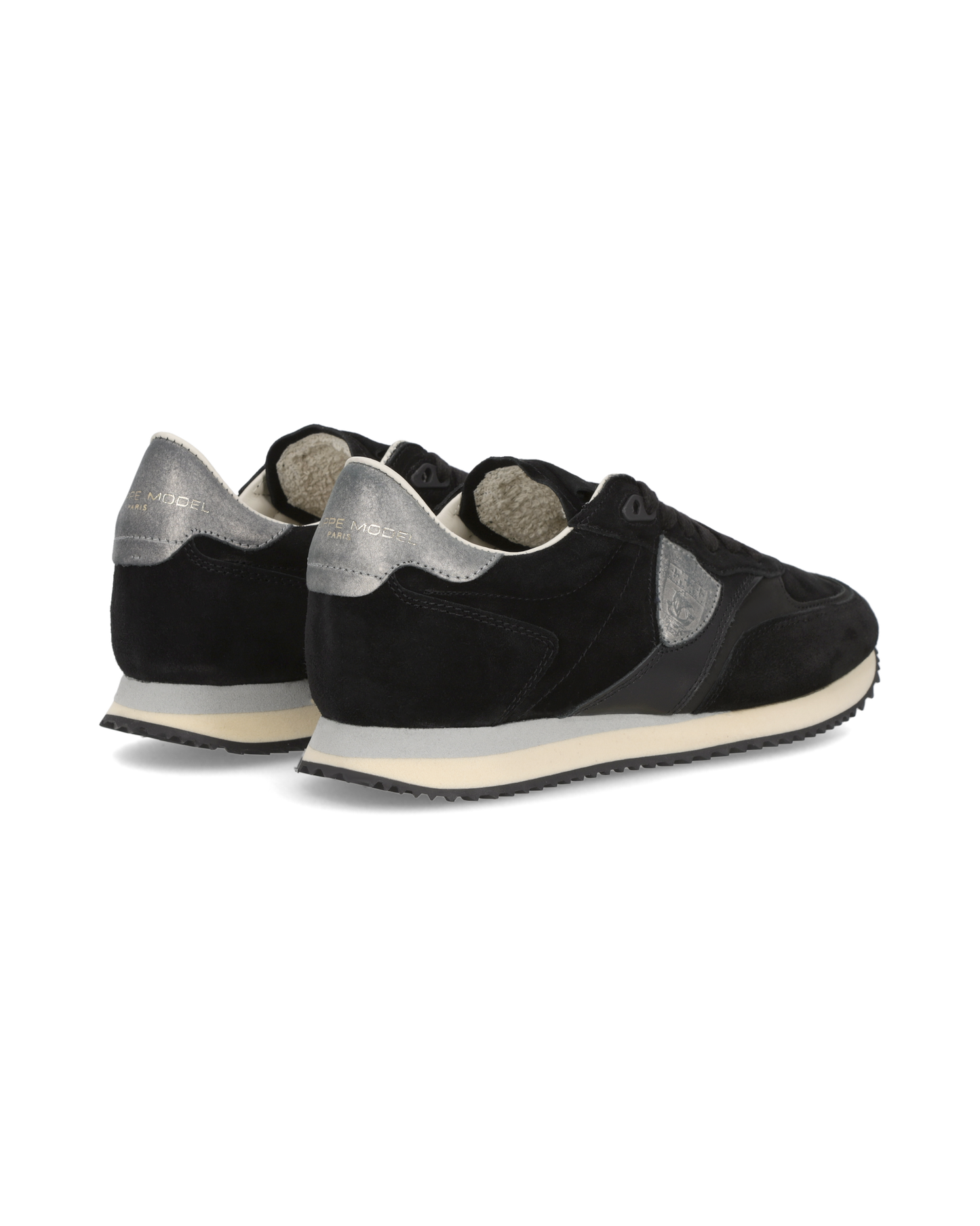 Baskets Blville Femme, Noir Gris Anthracite 