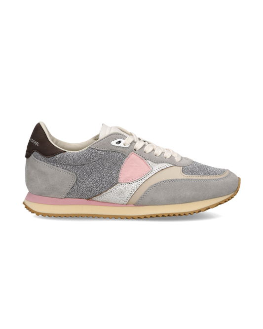 Damessneakers Blville, Zilver Grijs