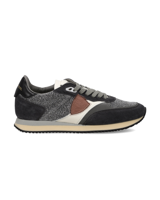 Sneakers Blville Donna, Argento Nero Bianco