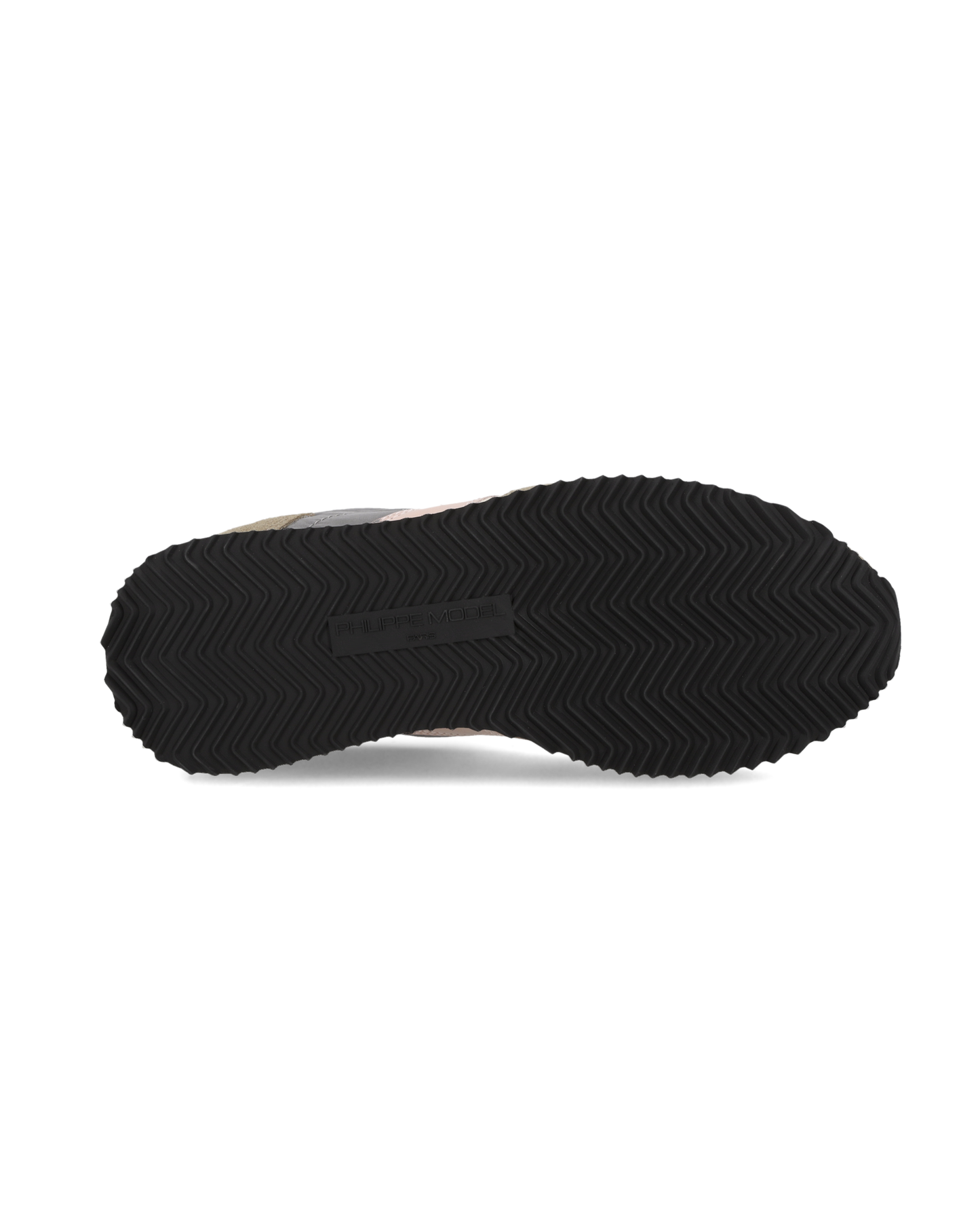Baskets Blville Femme, Boue Gris Anthracite et Rose