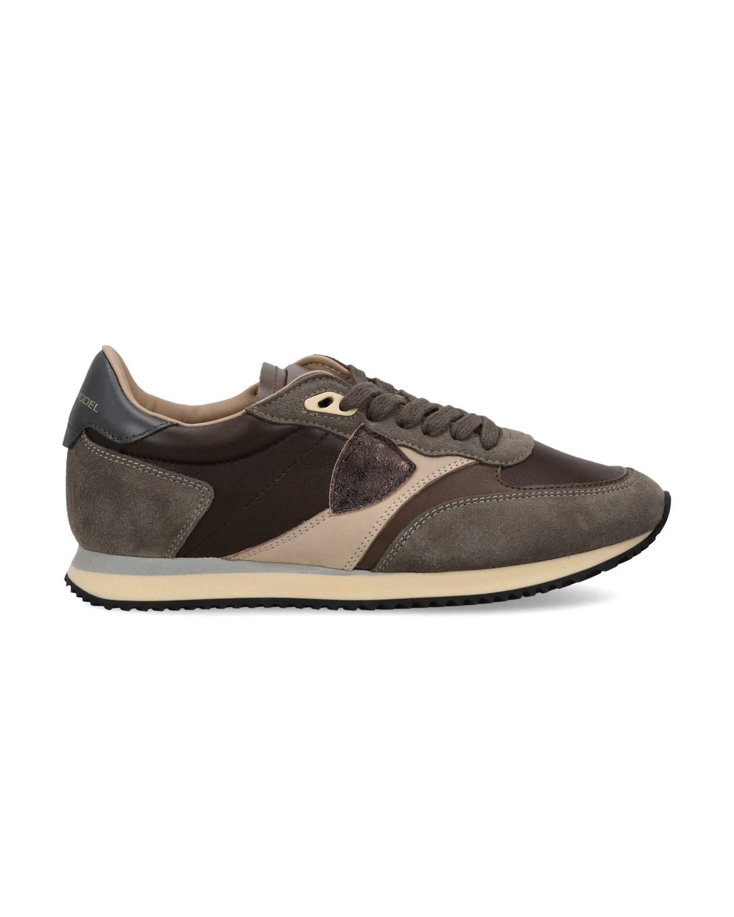 Zapatillas Blville Para Mujer, Marrón Bronce y Negro