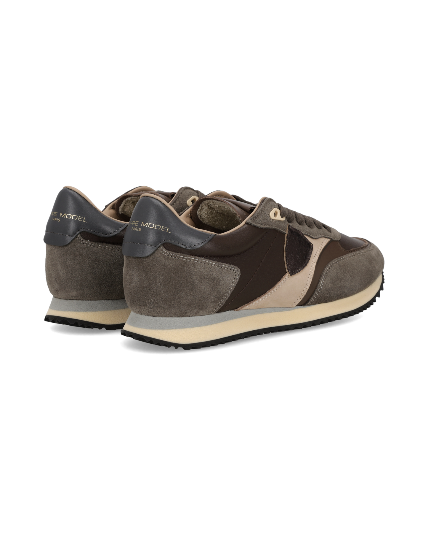 Zapatillas Blville Para Mujer, Marrón Bronce y Negro