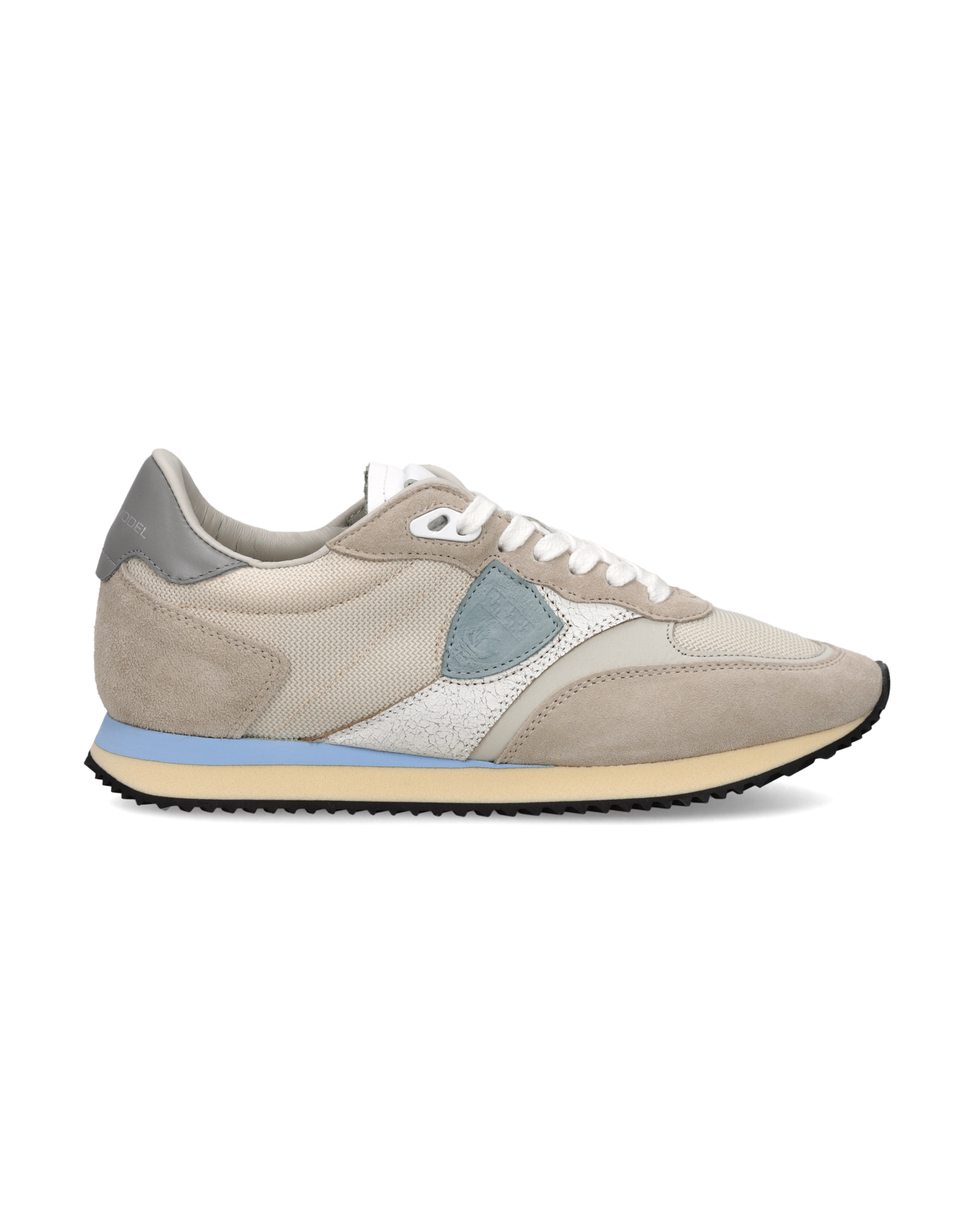 Baskets Blville Femme, Sable Bleu Ciel et Gris