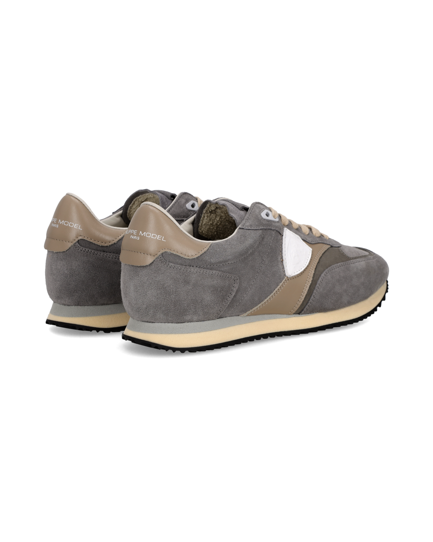 Baskets Blville Homme, Gris Taupe Boue