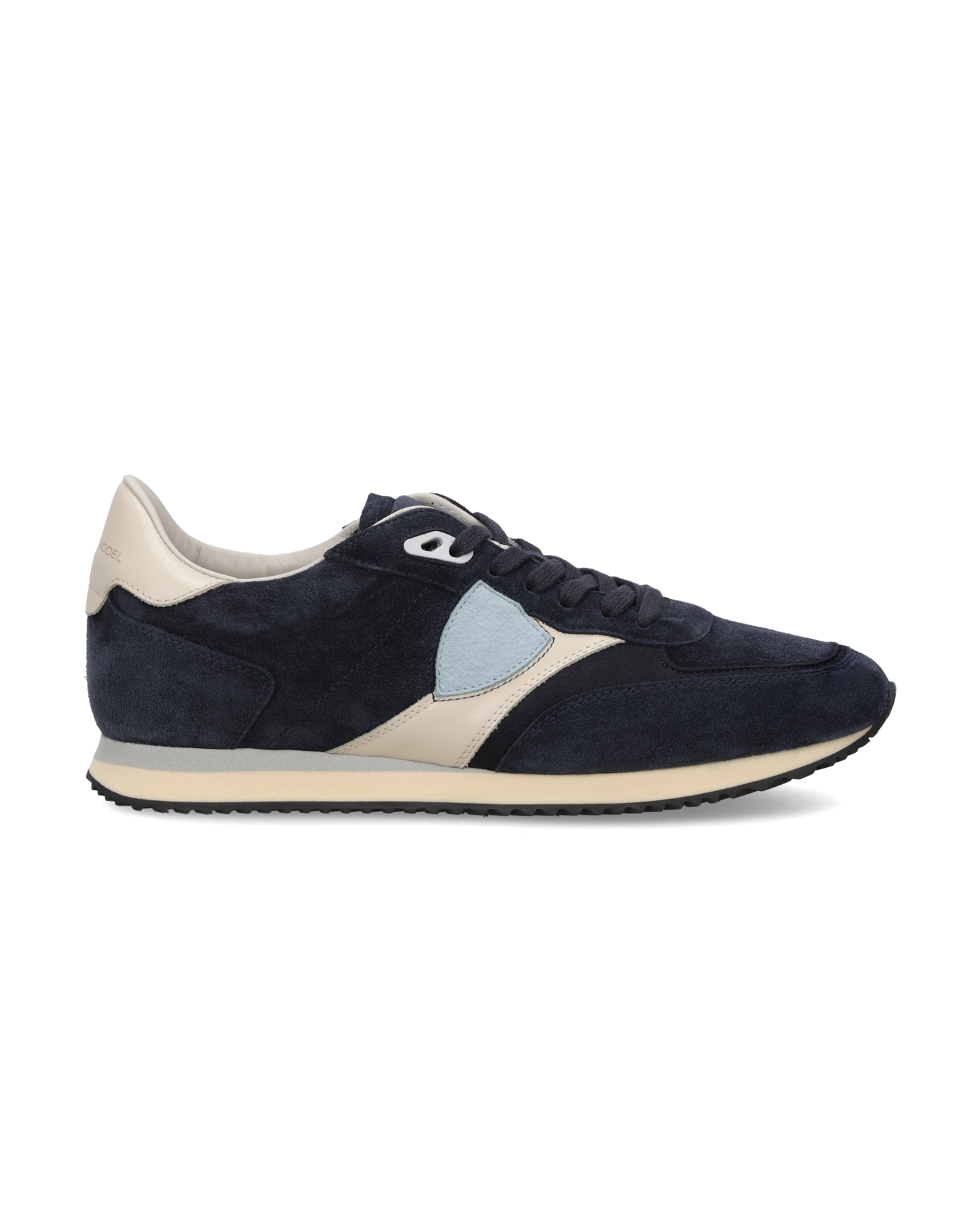 Baskets Blville Homme, Bleu Ivoire et Bleu Ciel