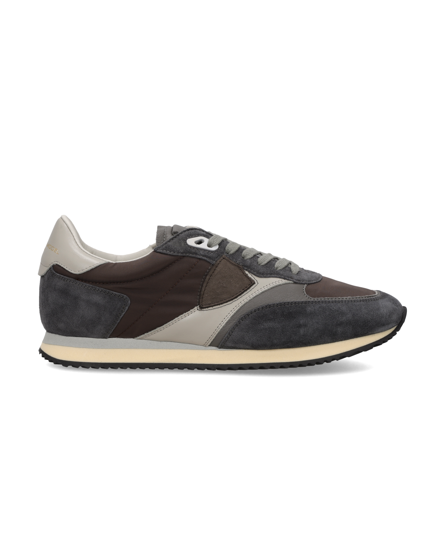 Sneakers Blville Uomo, Grigio Antracite Marrone Avorio