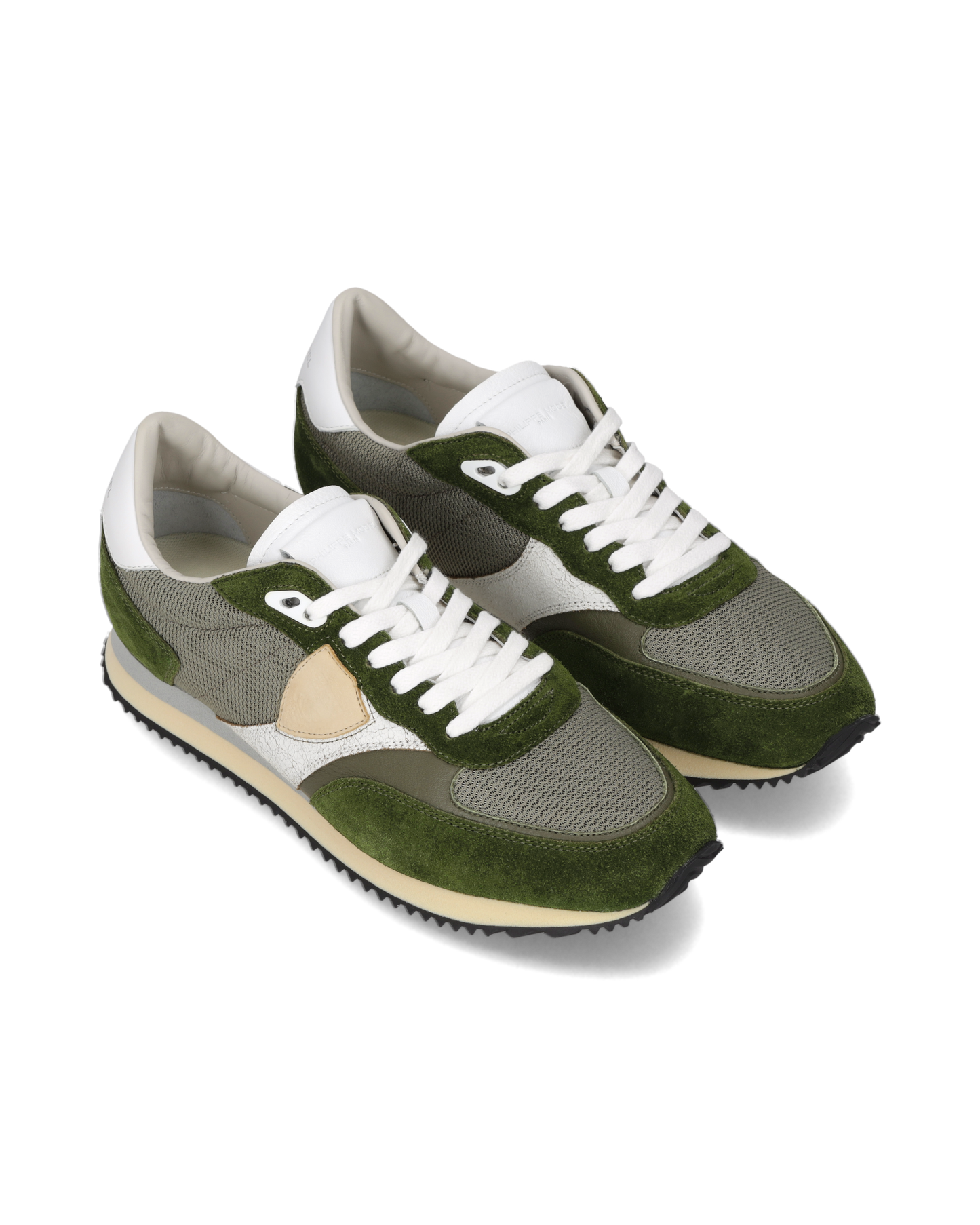 Sneakers Blville Men, Military Green White